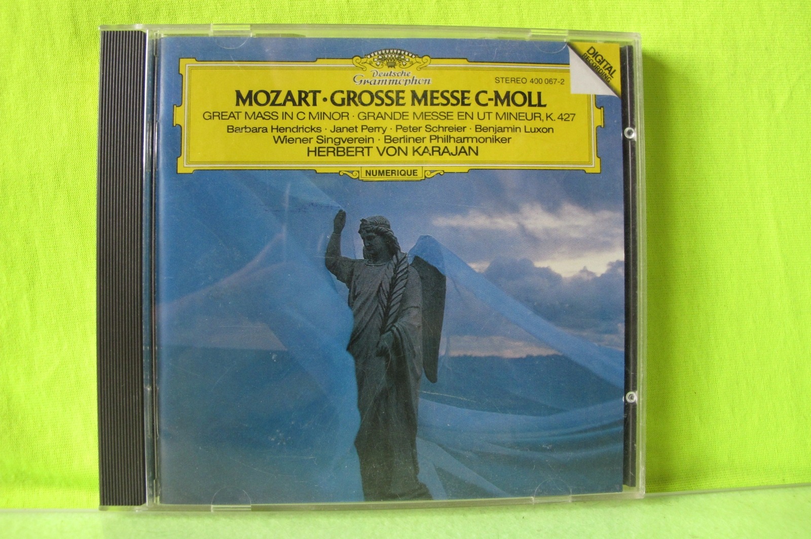 CD Mozart Grosse Messe c-Moll Herbert von Karajan