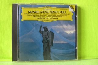CD Mozart Grosse Messe c-Moll Herbert von Karajan