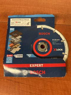 Disque diamant Bosch Expert Diamond Metal Wheel X-LOCK Ø125 mm
