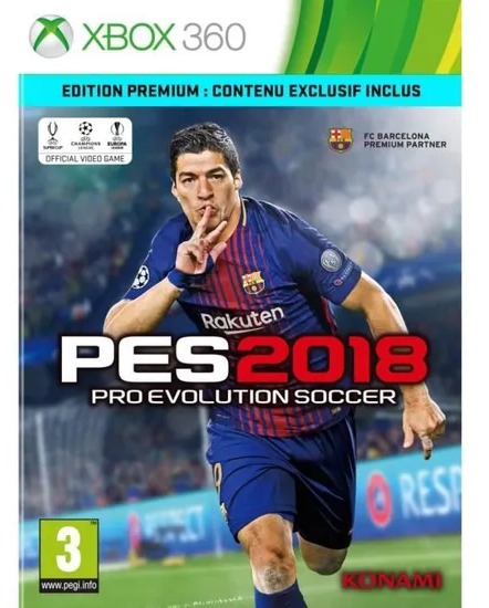 Pro Evolution Soccer 2018 - Édition Premium Xbox 360