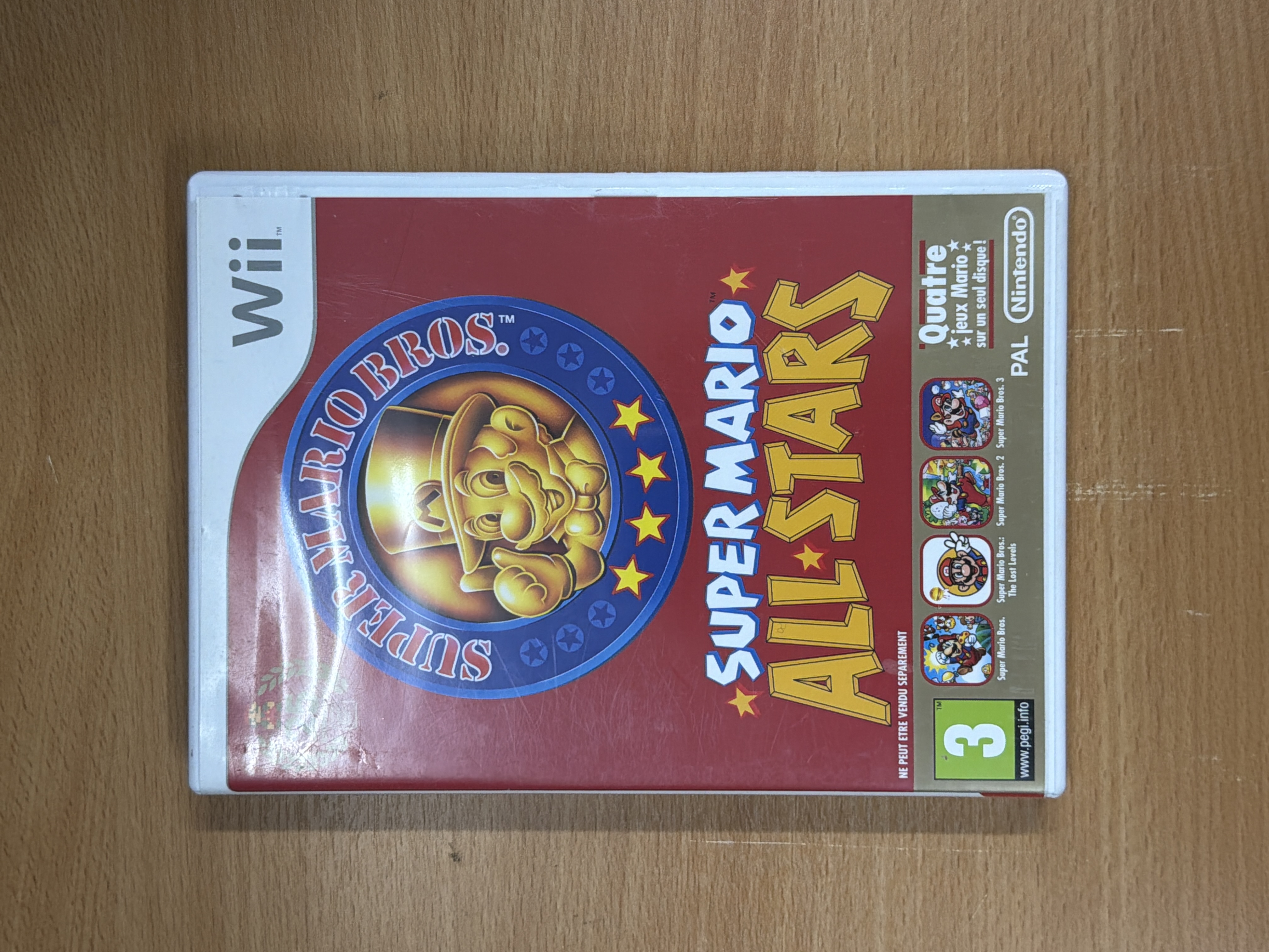 Super Mario All-Stars Wii avec notice