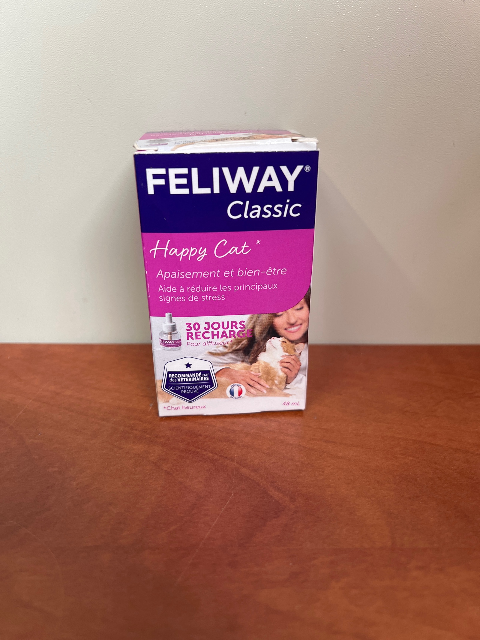 Feliway Classic Happy Cat recharge 30 jours pour diffuseur 48 ml