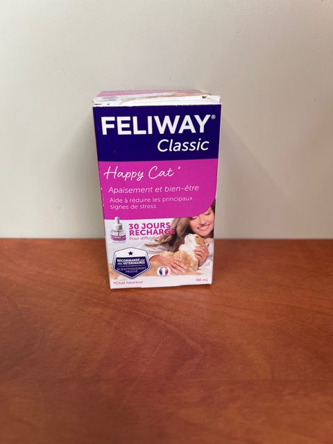 Feliway Classic Happy Cat recharge 30 jours pour diffuseur 48 ml