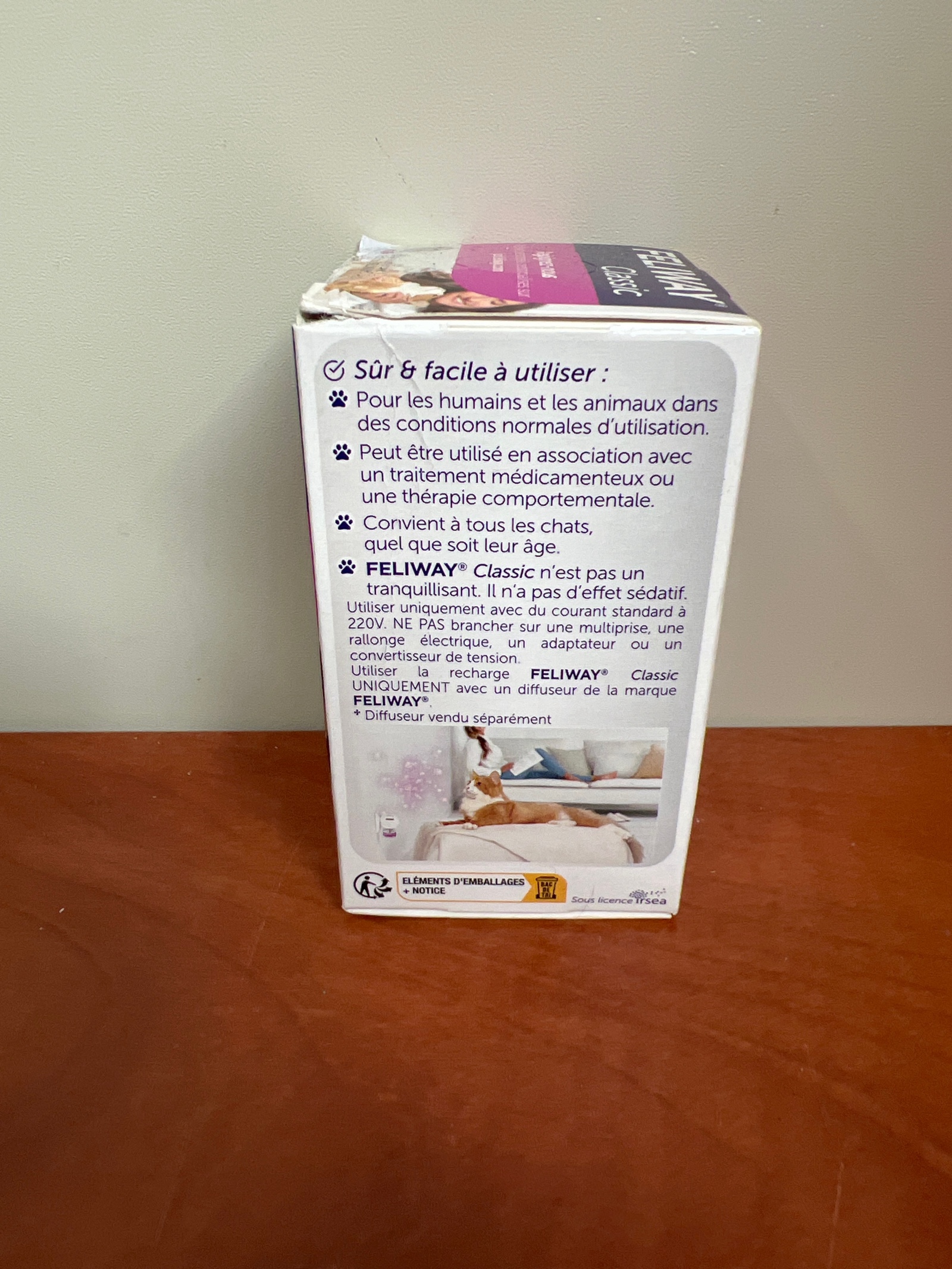 Feliway Classic Happy Cat recharge 30 jours pour diffuseur 48 ml — photo 2