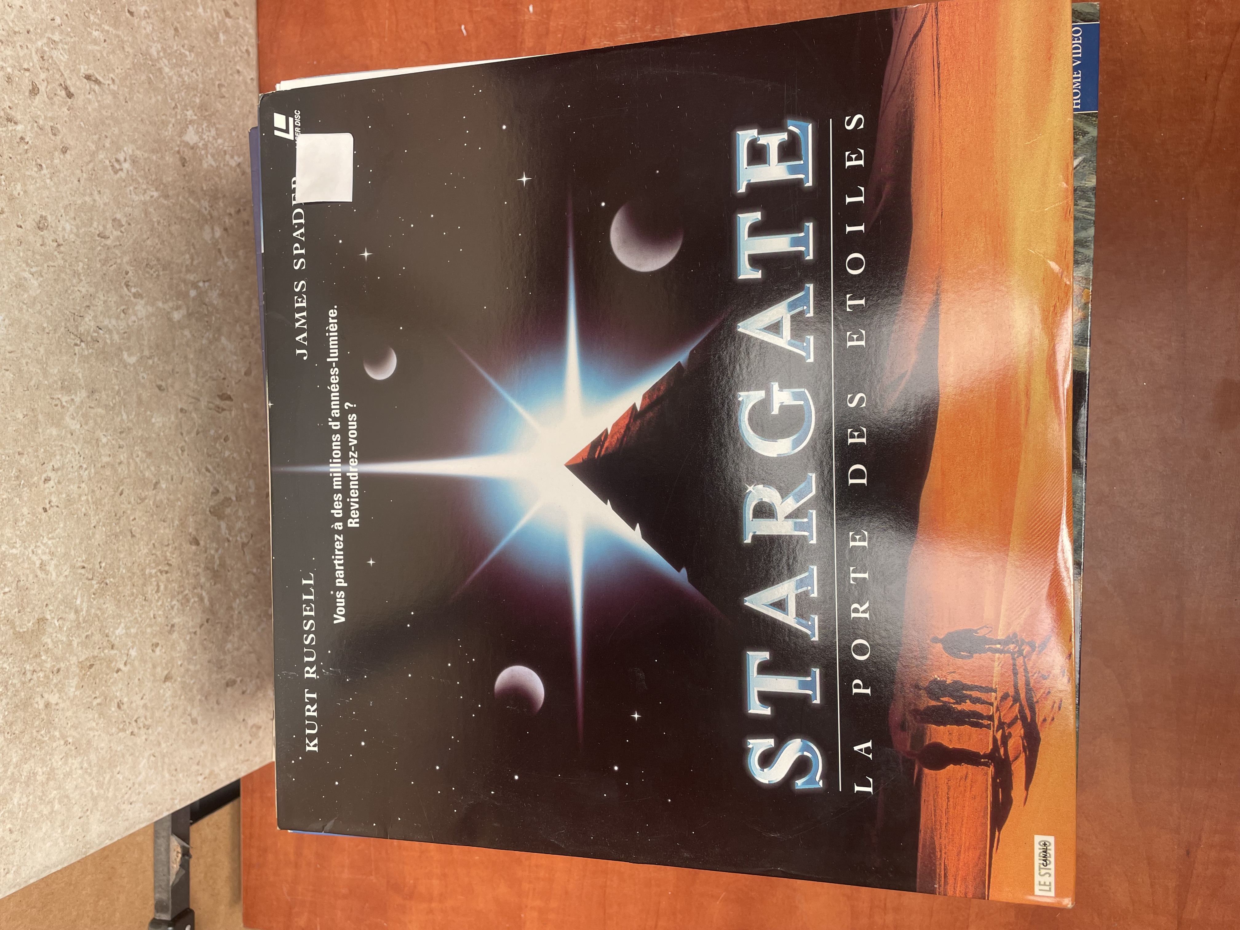 Stargate La Porte des Étoiles LaserDisc