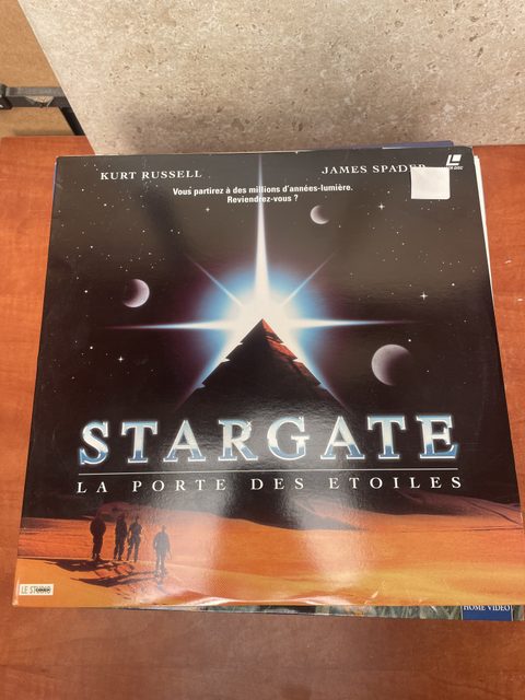 Stargate La Porte des Étoiles LaserDisc
