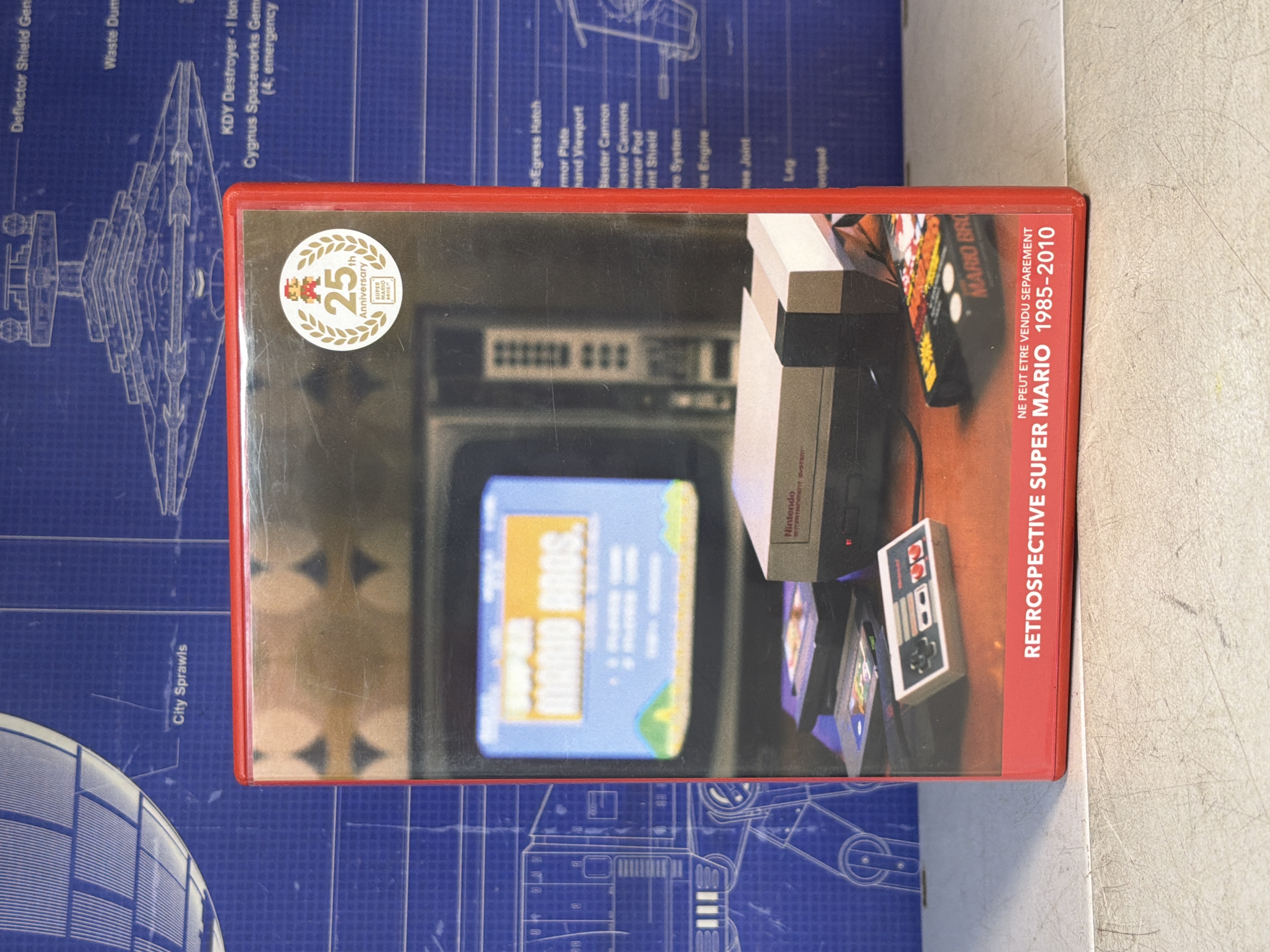 DVD Super Mario History 1985-2010 Wii Nintendo