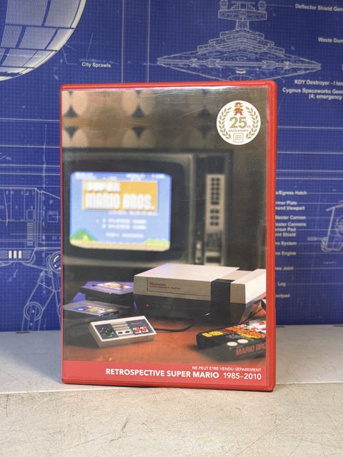 DVD Super Mario History 1985-2010 Wii Nintendo
