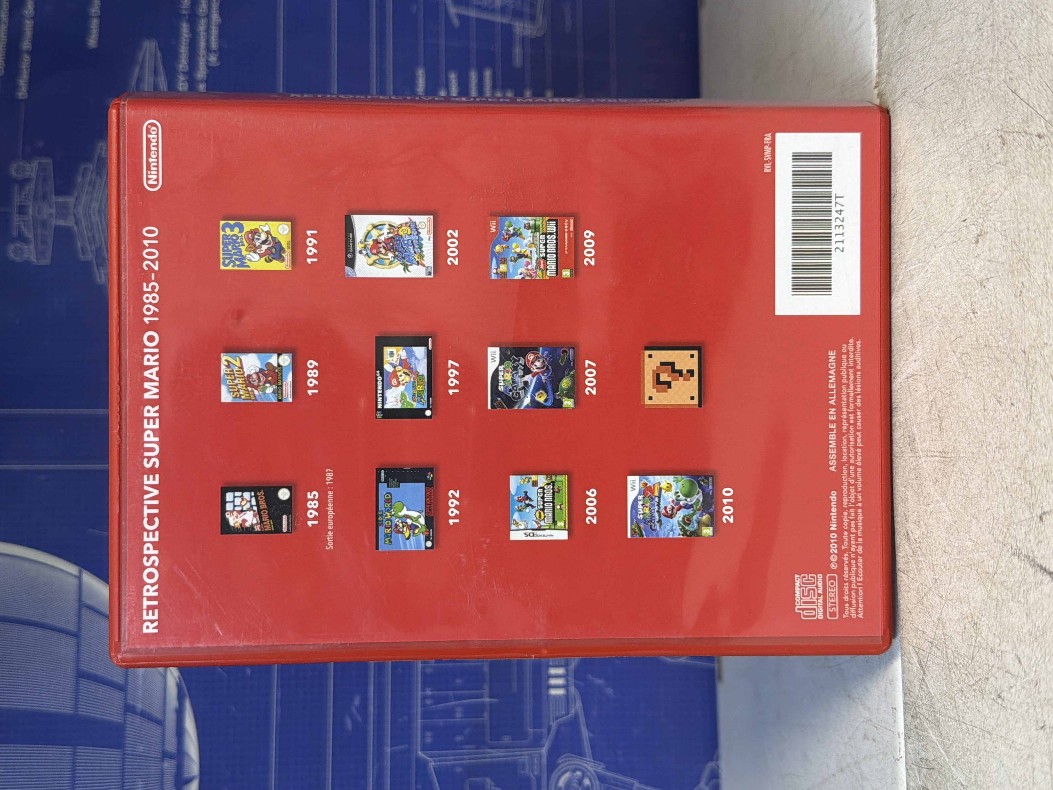 DVD Super Mario History 1985-2010 Wii Nintendo — photo 3
