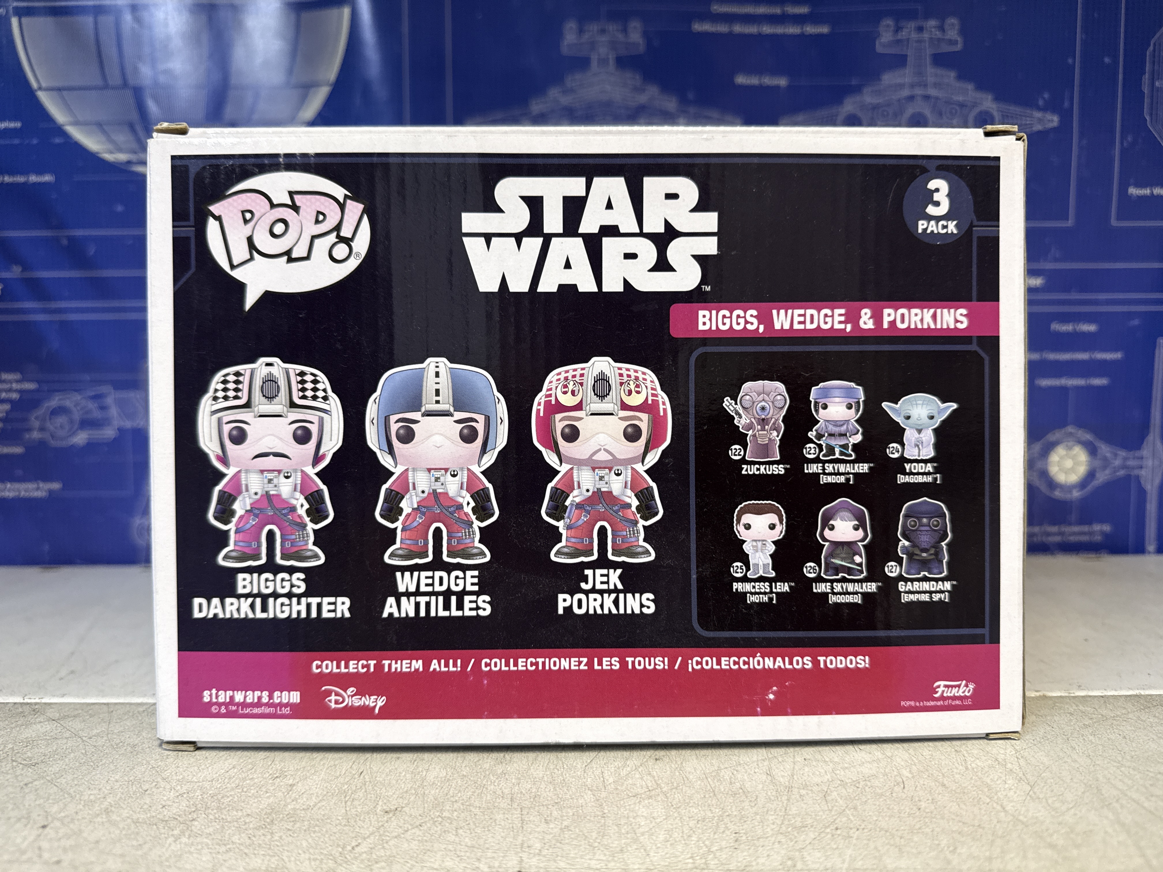 Funko Pop! Star Wars Biggs, Wedge & Porkins – 3 Pack (Exclusive) — photo 2