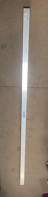 Règle carrée OCAI aluminium 2 m 50 x 50 mm