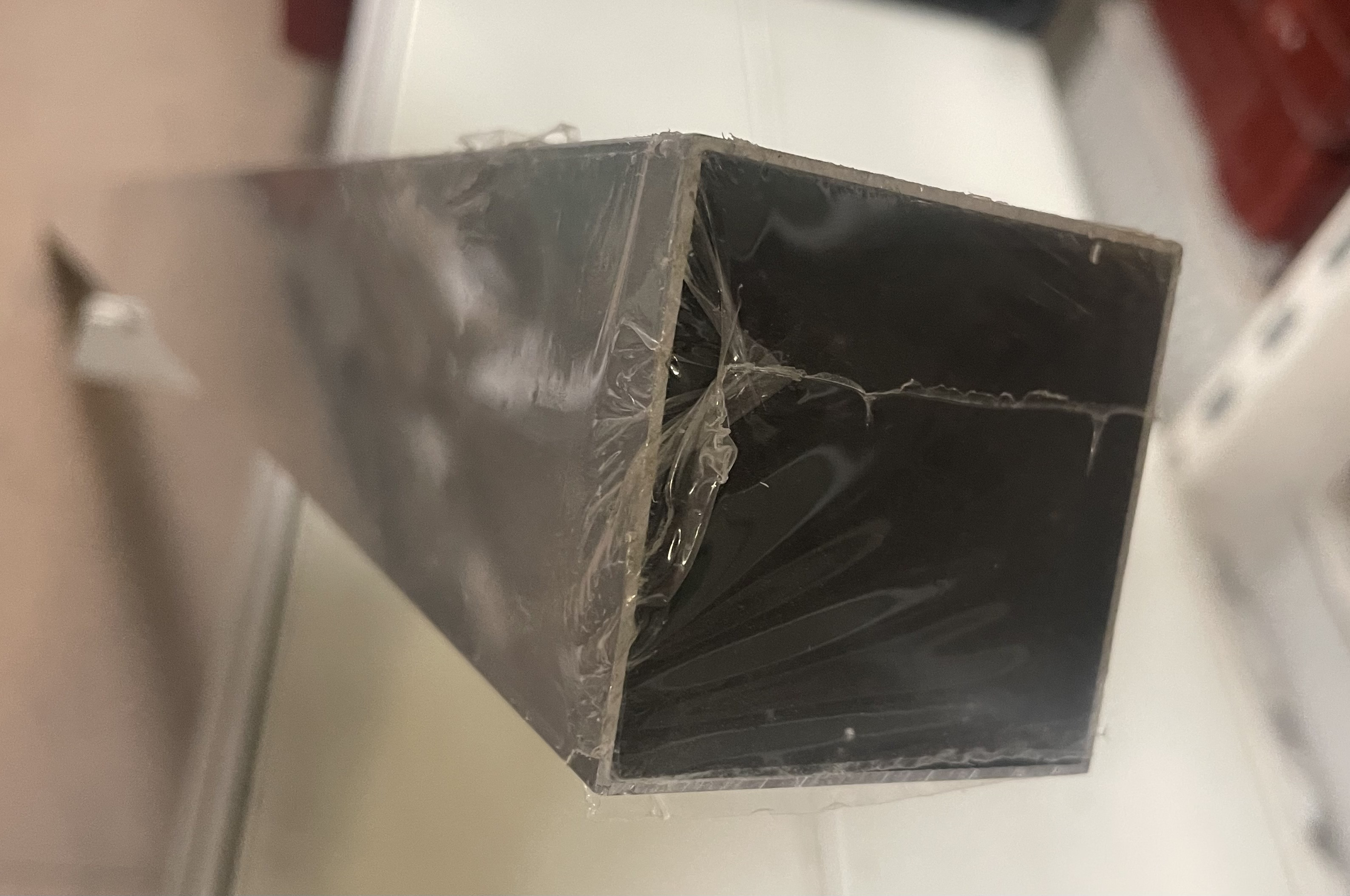 Règle carrée OCAI aluminium 2 m 50 x 50 mm — photo 3