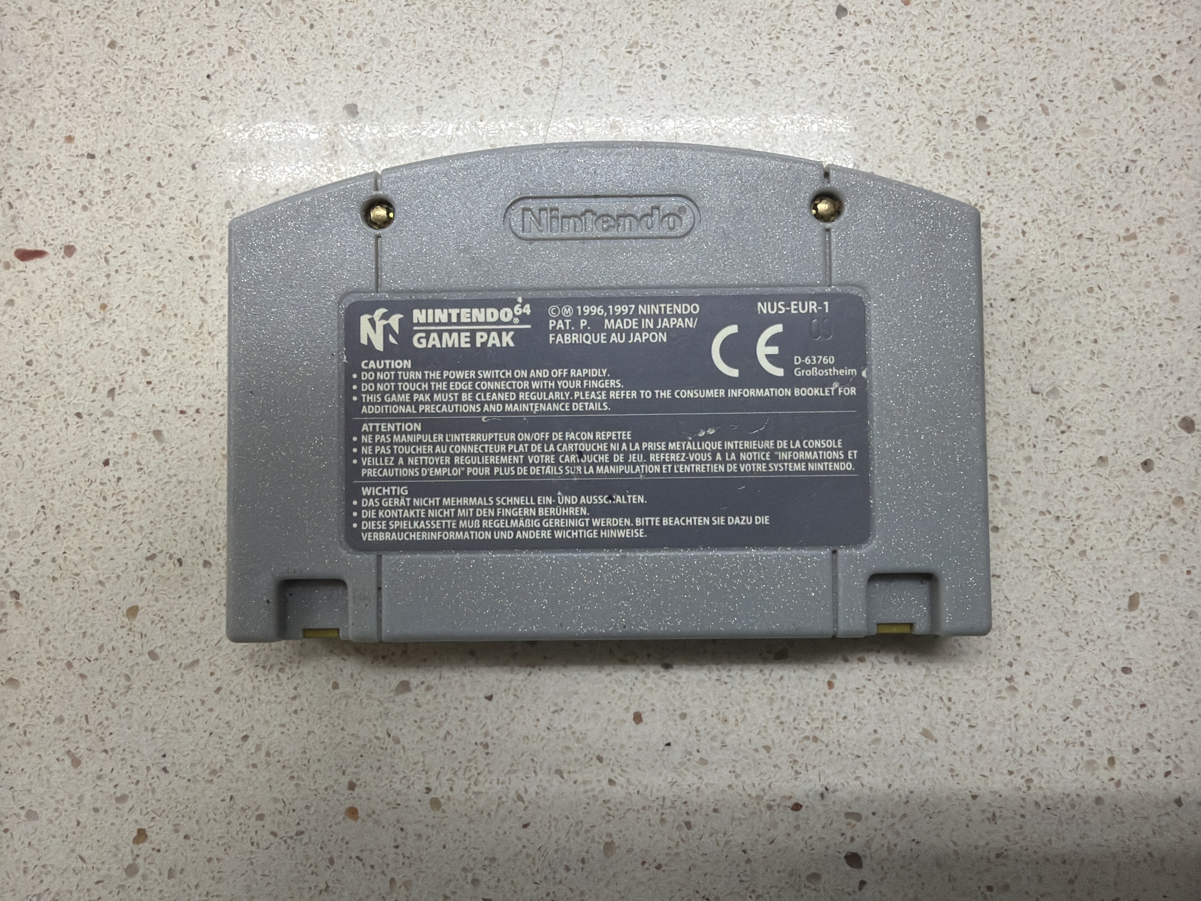 Nintendo 64 - Pokémon Stadium 2 (cartouche de jeu) — photo 2
