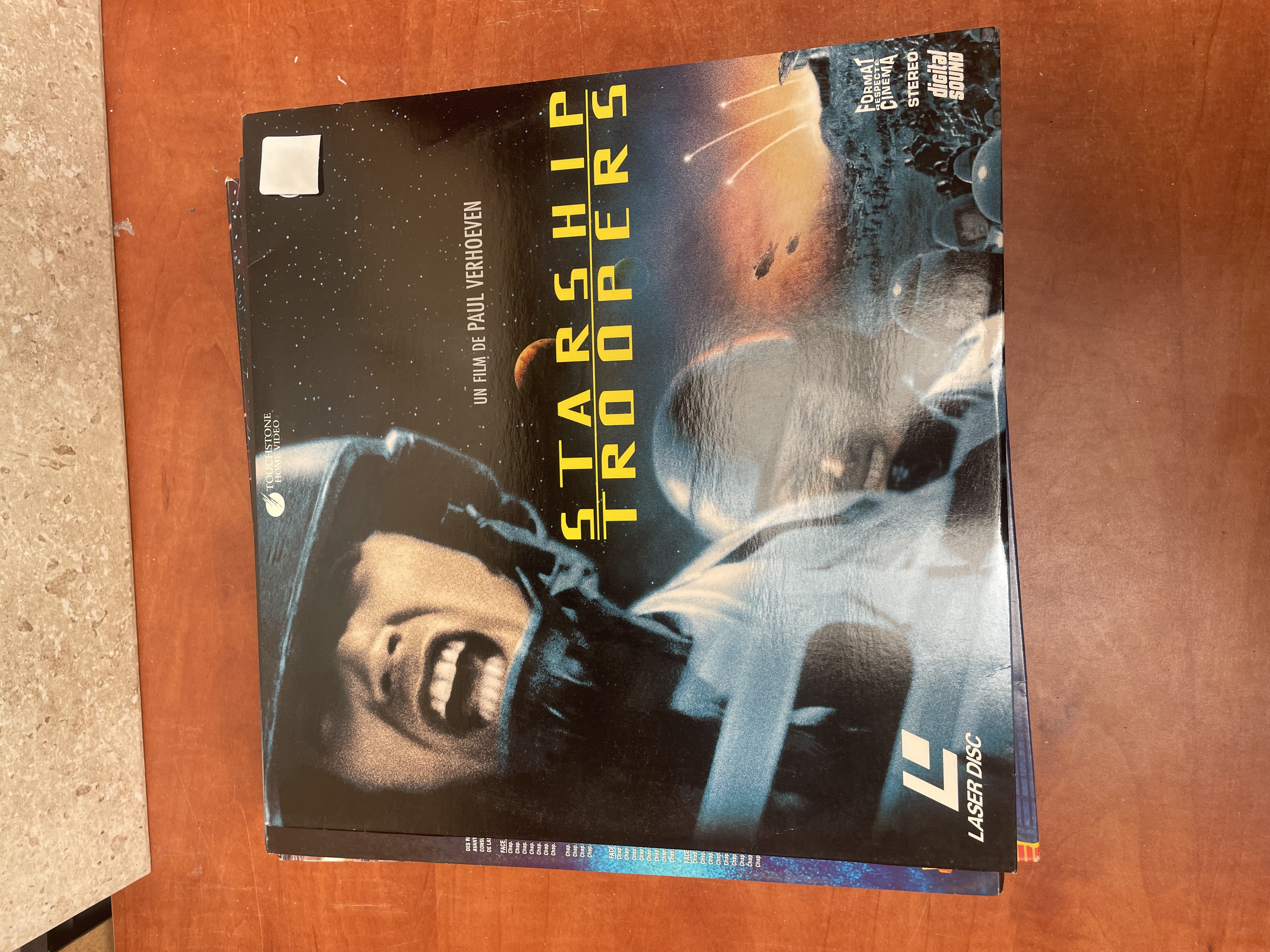 Starship Troopers LaserDisc film VF