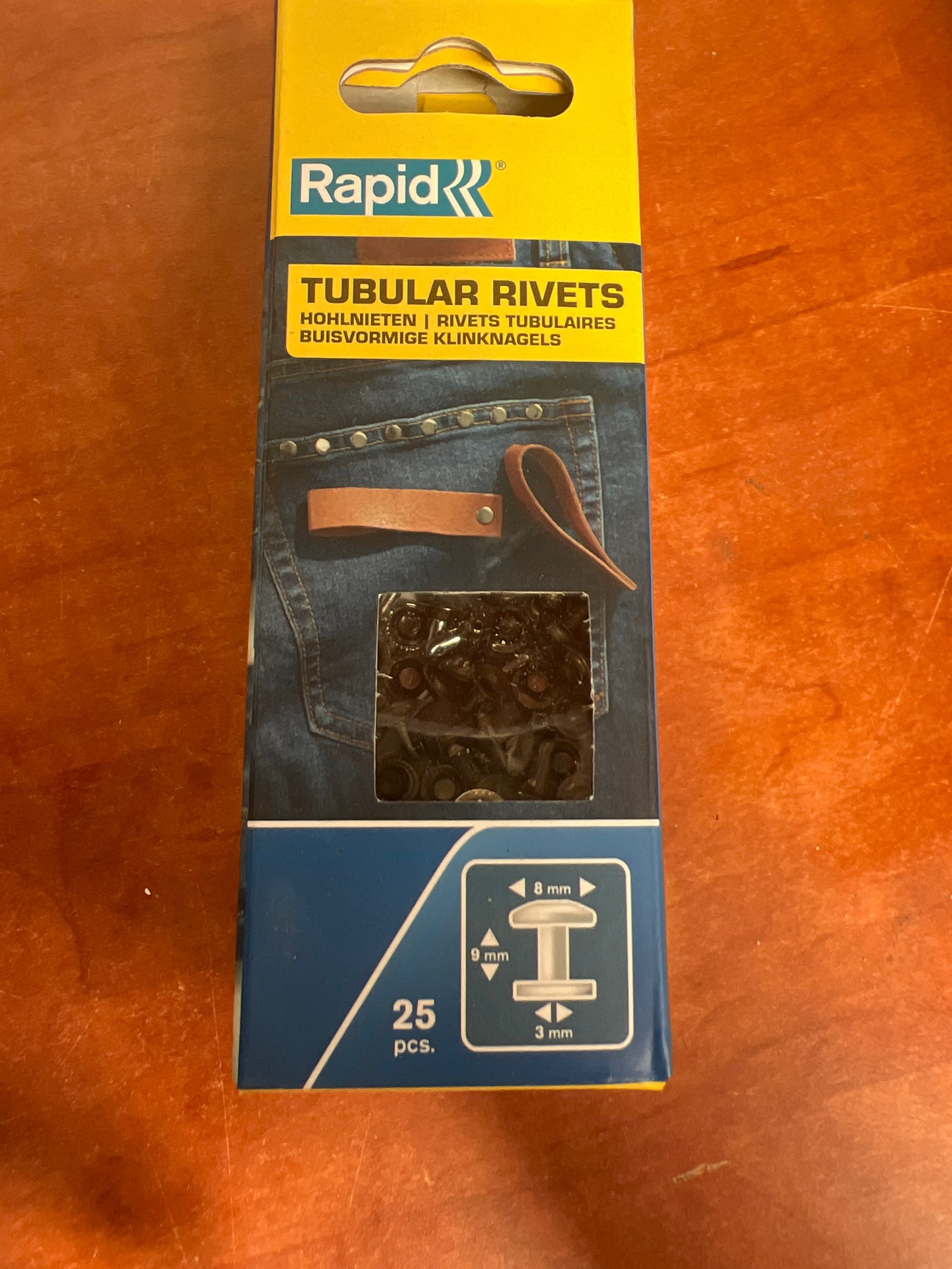 Rapid Tubular Rivets - boîte de 25