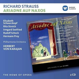 Richard Strauss Ariadne auf Naxos 2 CD Herbert von Karajan
