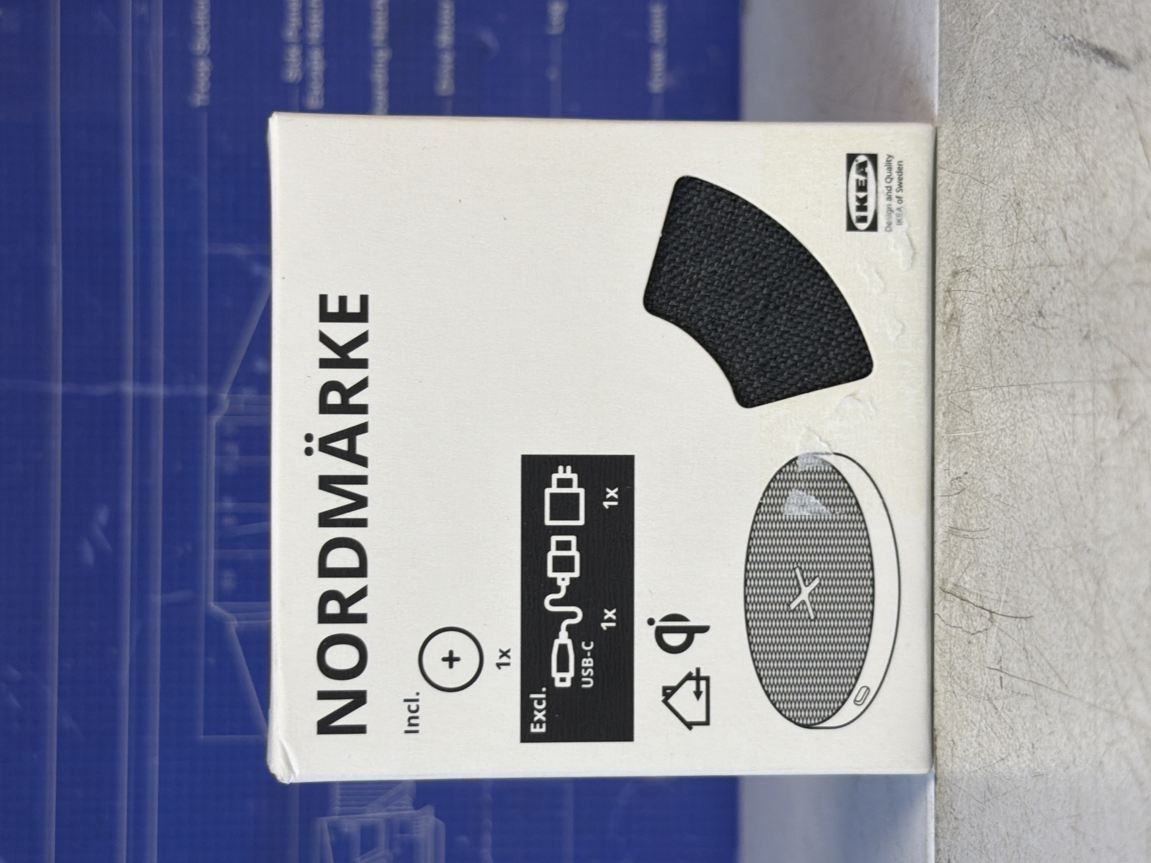 Chargeur sans fil IKEA NORDMÄRKE Qi