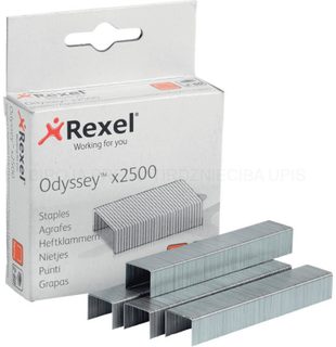 Agrafes Rexel Odyssey 9 mm 2500 pièces pour agrafeuse Odyssey