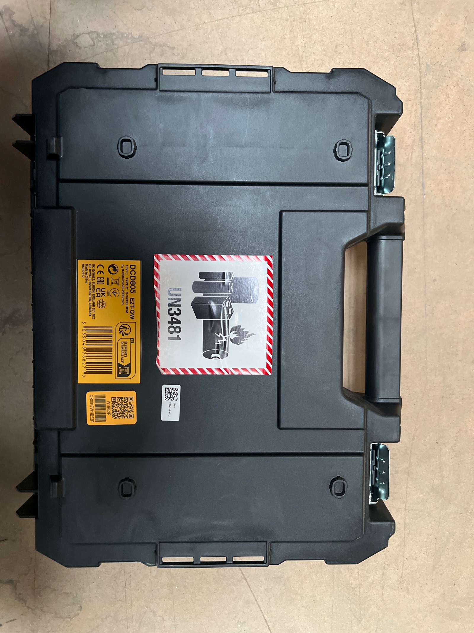 Perceuse Visseuse Percussion XR 18V 1,7Ah Li-Ion Brushless POWERSTACK Dewalt DCD805E2T — photo 2