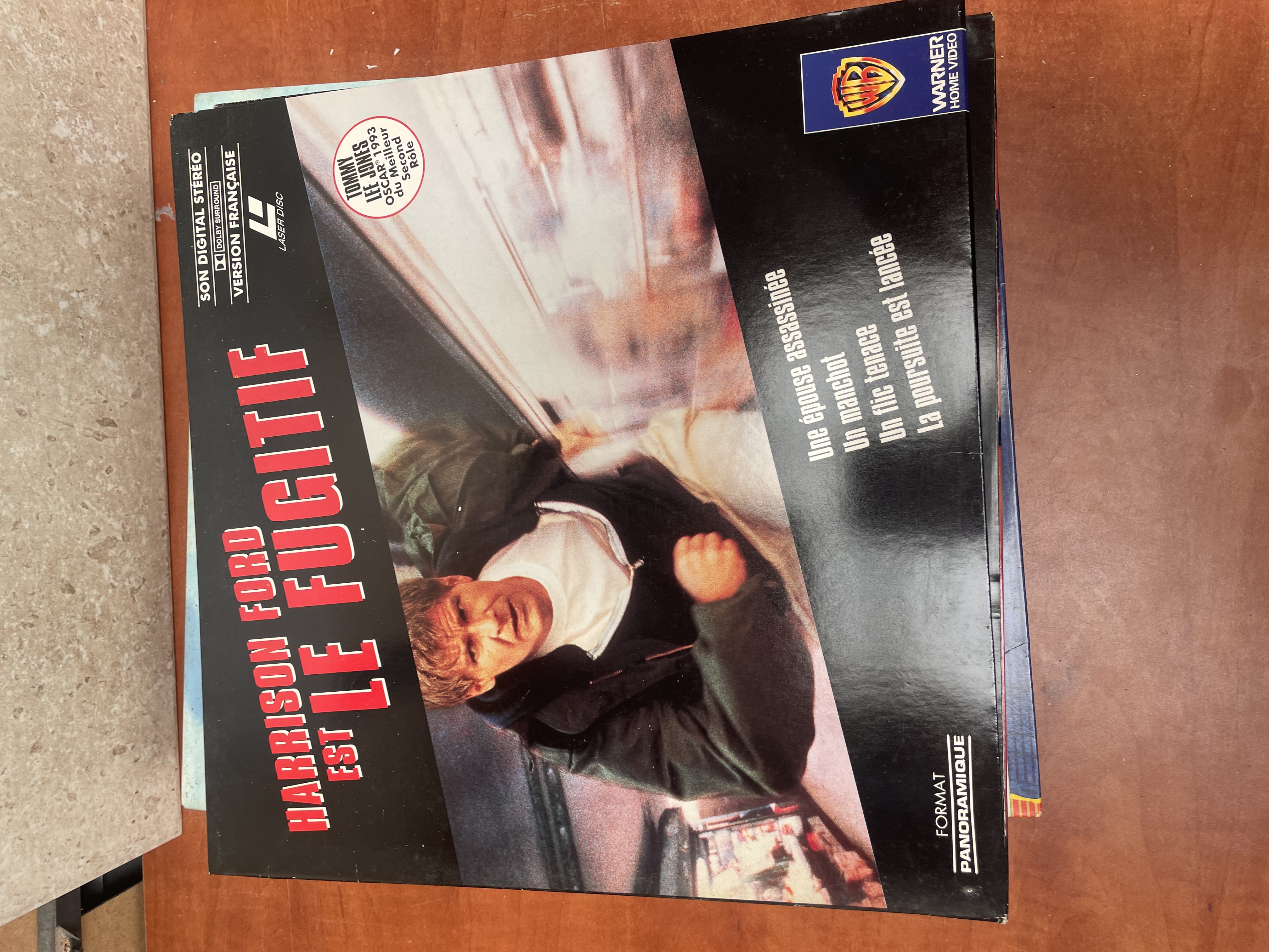 Le Fugitif LaserDisc Warner Home Video