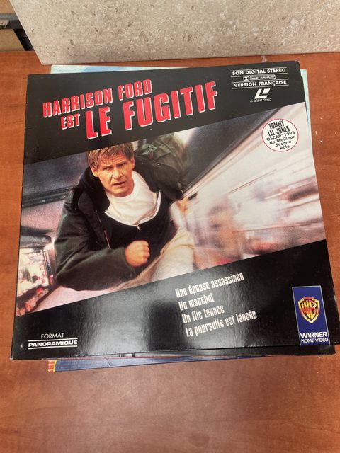 Le Fugitif LaserDisc Warner Home Video