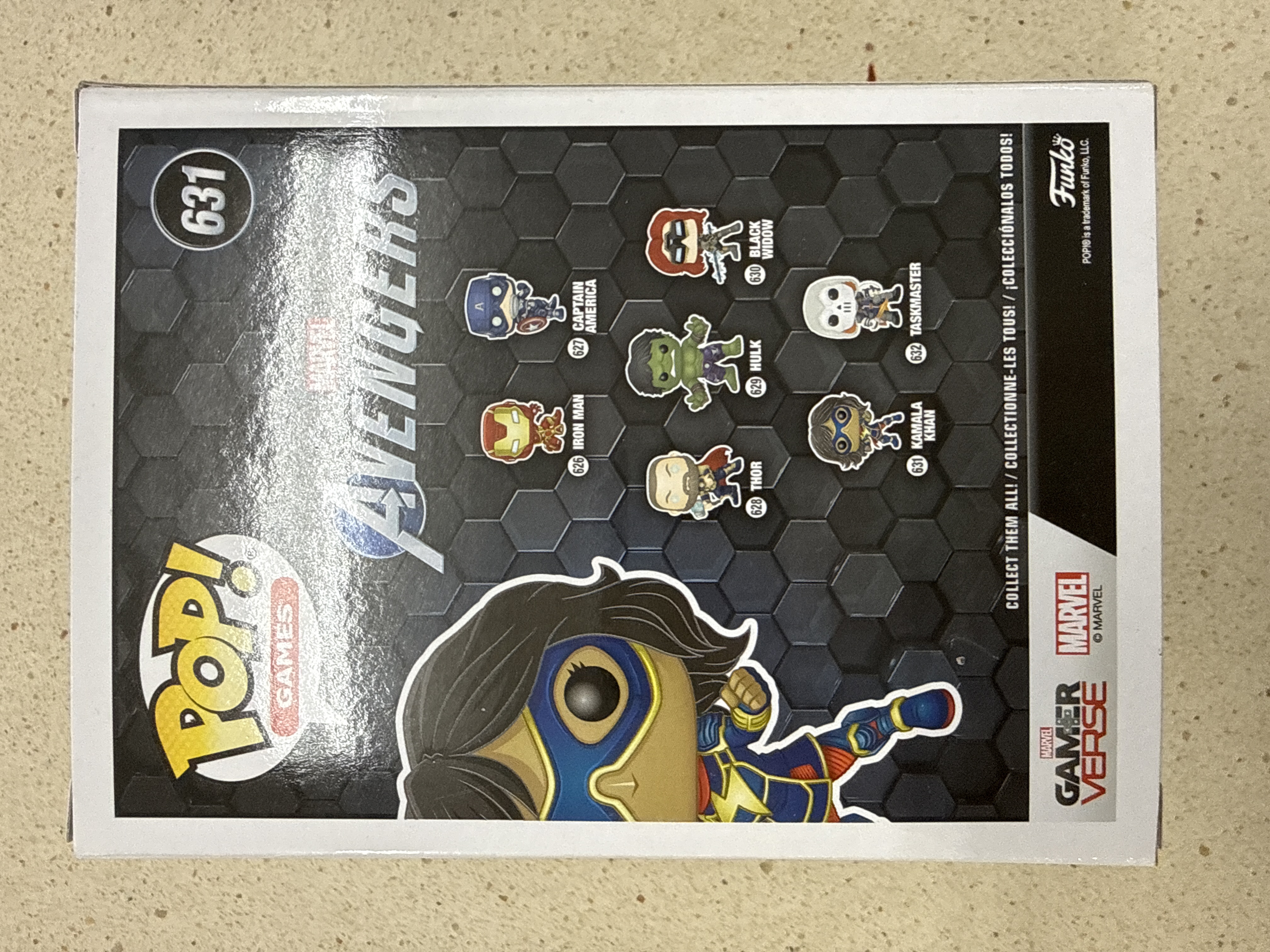 Funko Pop! Games Marvel Avengers Gameverse Kamala Khan #631 — photo 2