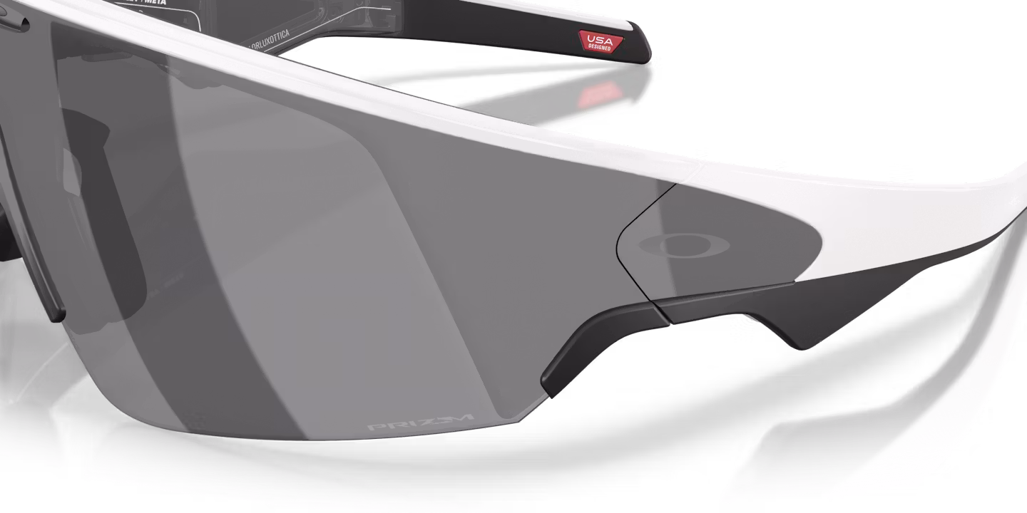 Lunettes connectées Oakley Meta Vanguard blanches Prizm Black — photo 2