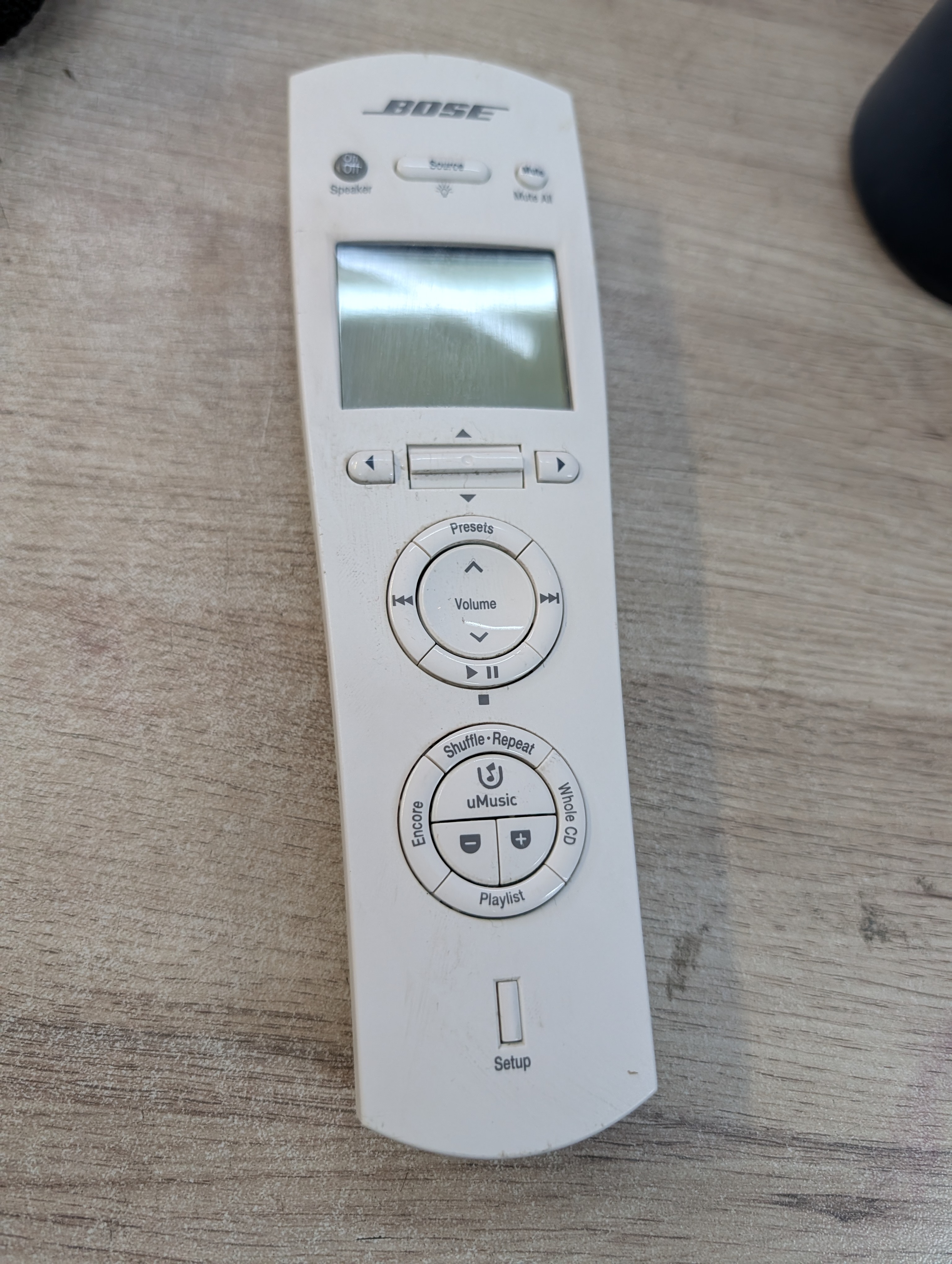 Bose RC38S2-40 télécommande avec écran LCD