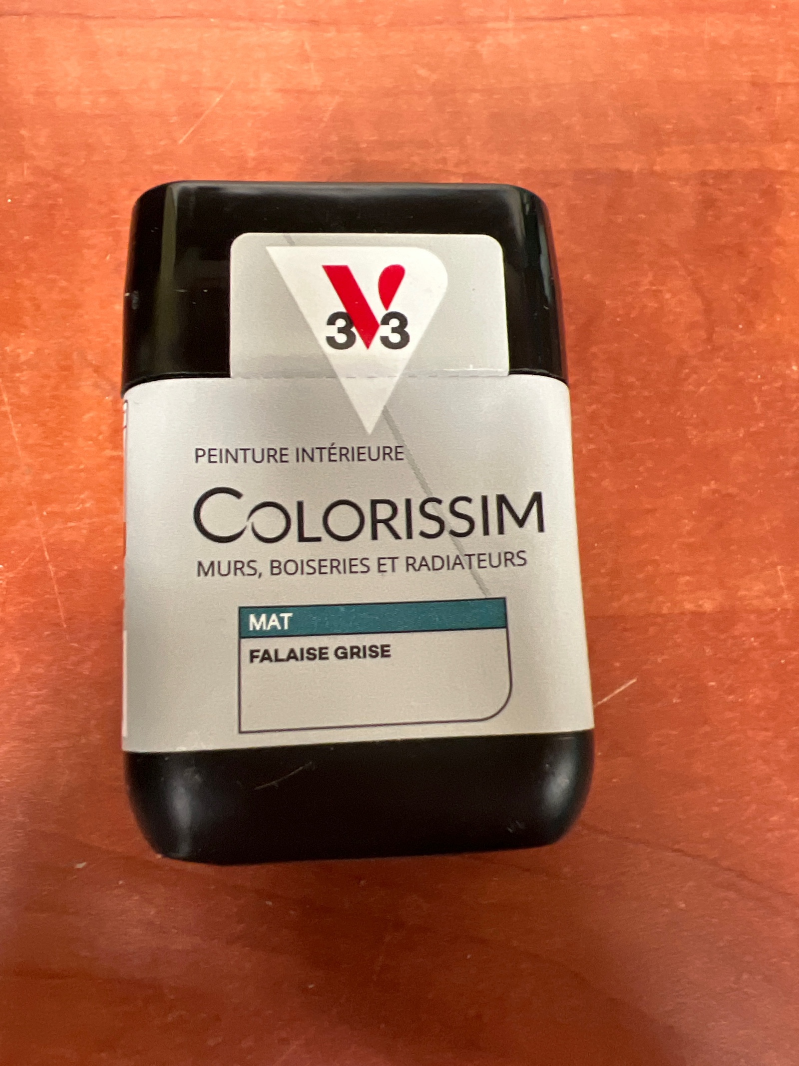 V33 Colorissim peinture intérieure Mat Falaise Grise (murs, boiseries et radiateurs)