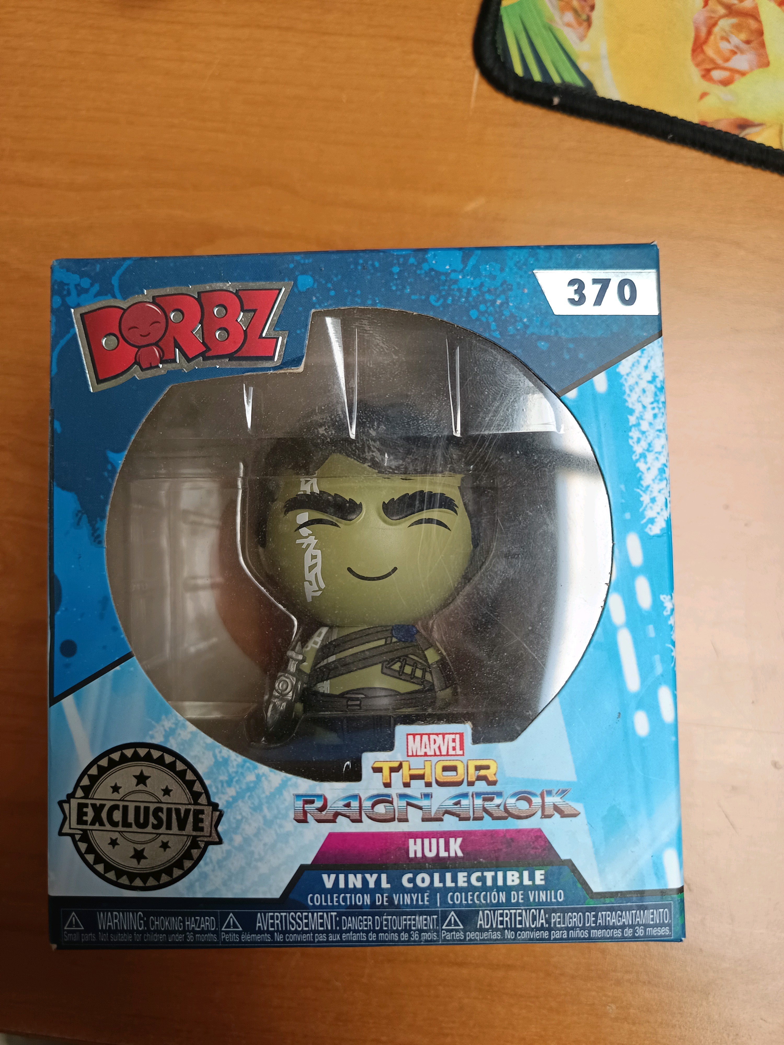 Dorbz Marvel Thor: Ragnarok - Hulk #370 (Exclusive) - Vinyl Collectible