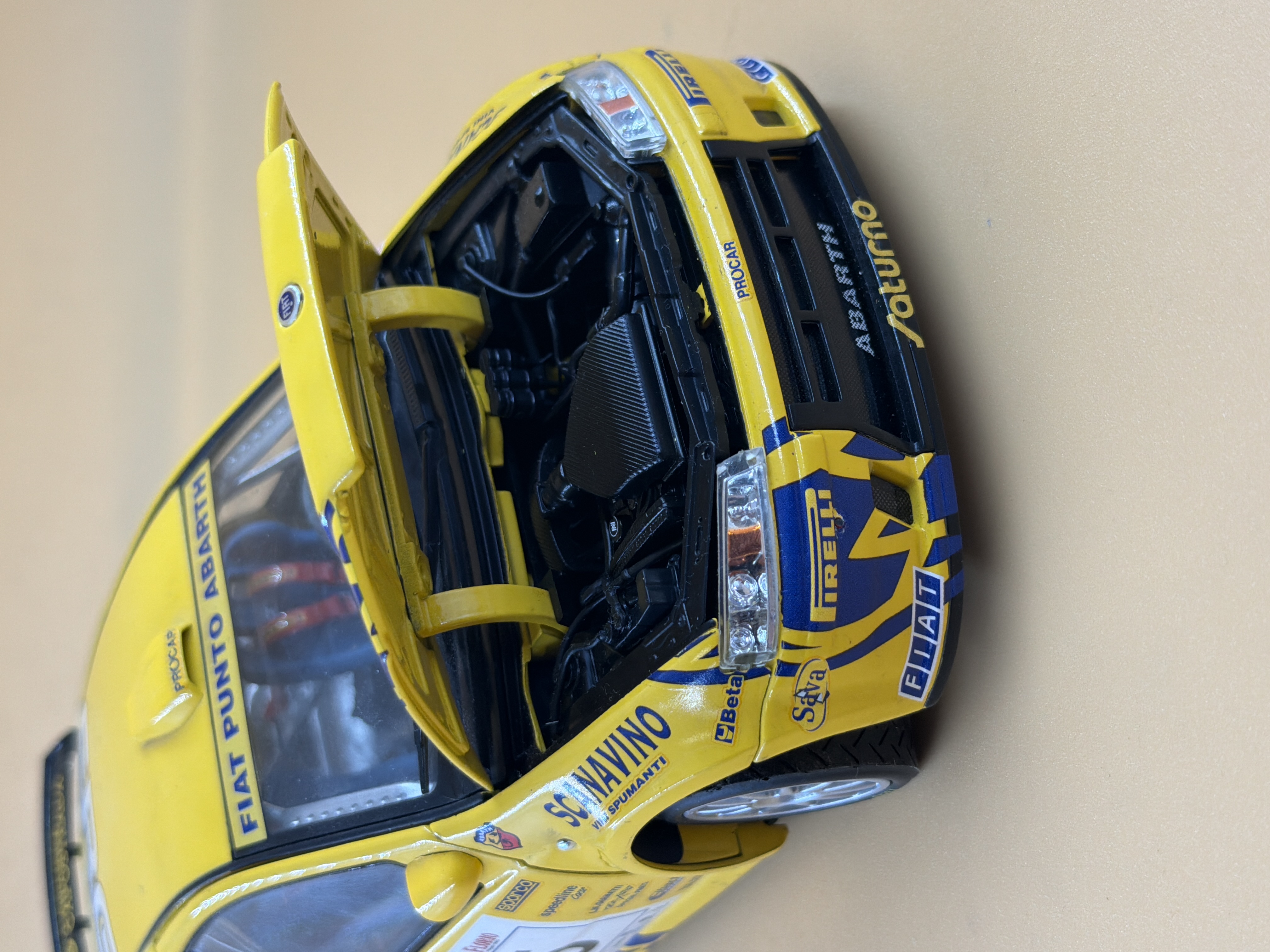 Bburago Fiat Punto Rally 2003 Targa Florio n°5 miniature 1:18 — photo 2