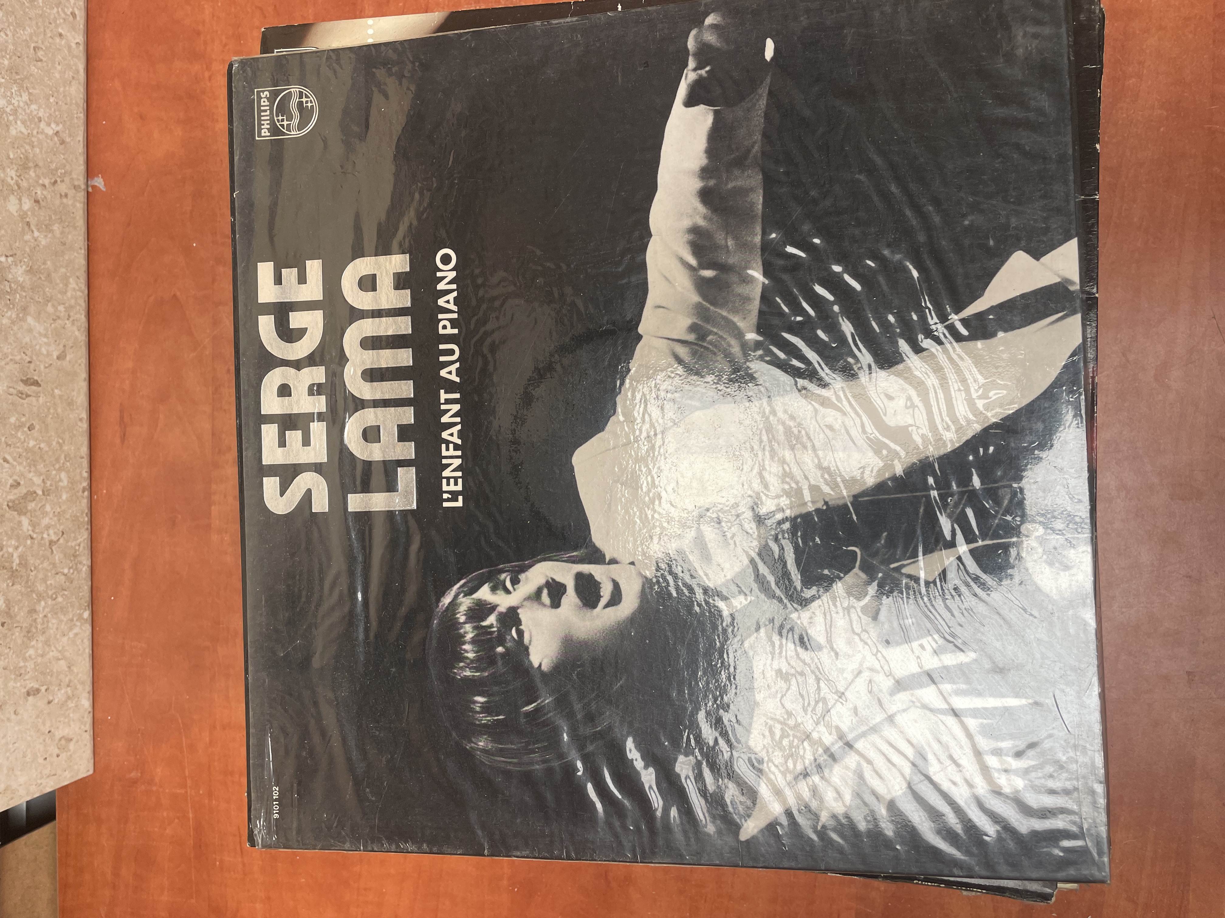 Vinyle Serge Lama L'Enfant au piano