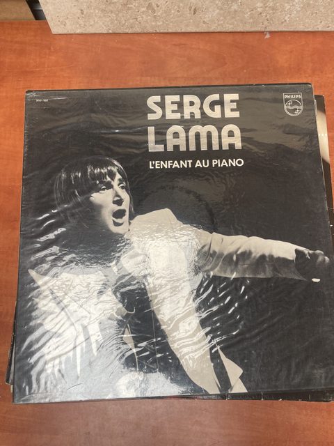 Vinyle Serge Lama L'Enfant au piano