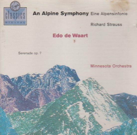 Richard Strauss Alpine Symphony Serenade for Winds CD