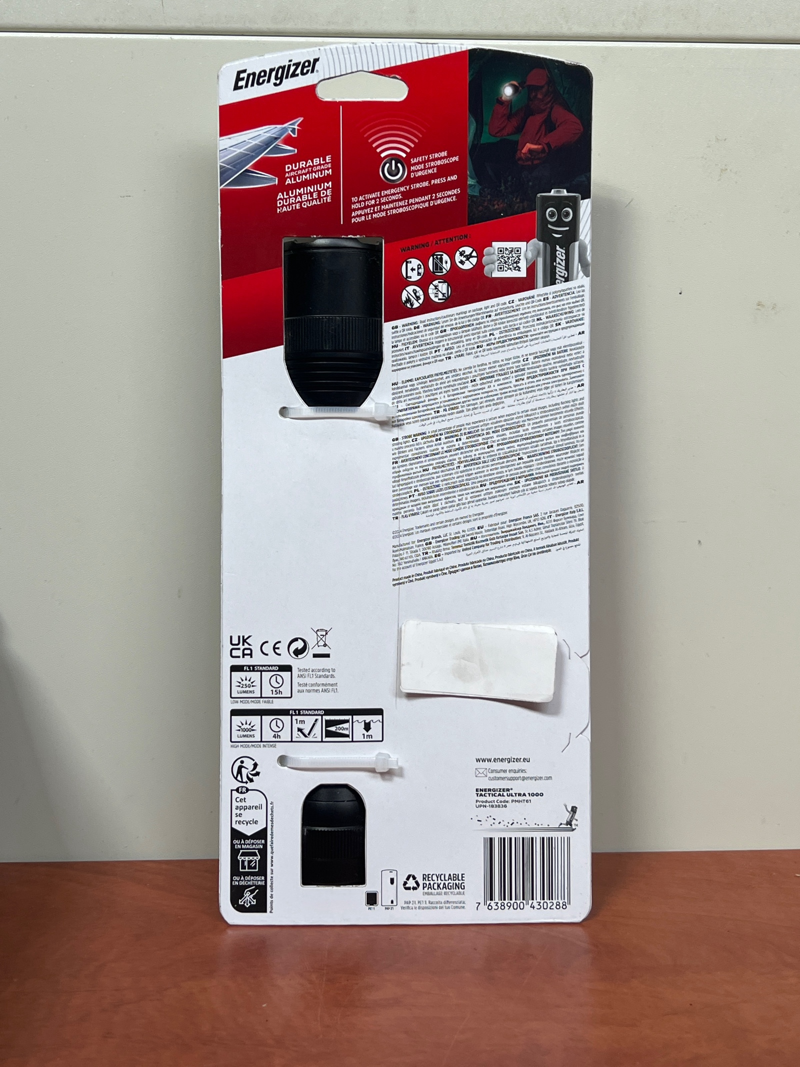 Lampe torche Energizer TAC 1000 — photo 2