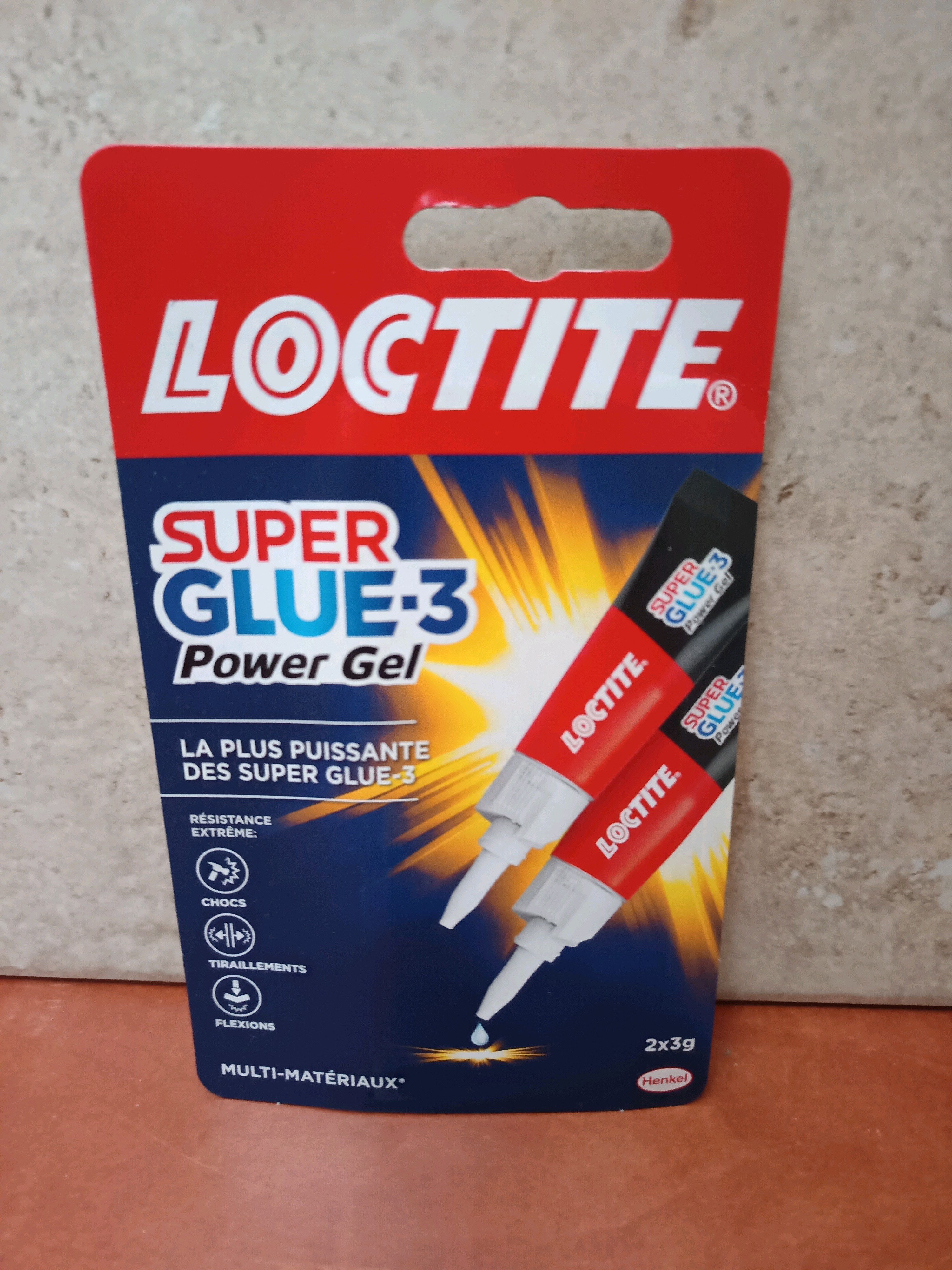 Loctite Super Glue-3 Power Gel (2x3 g)