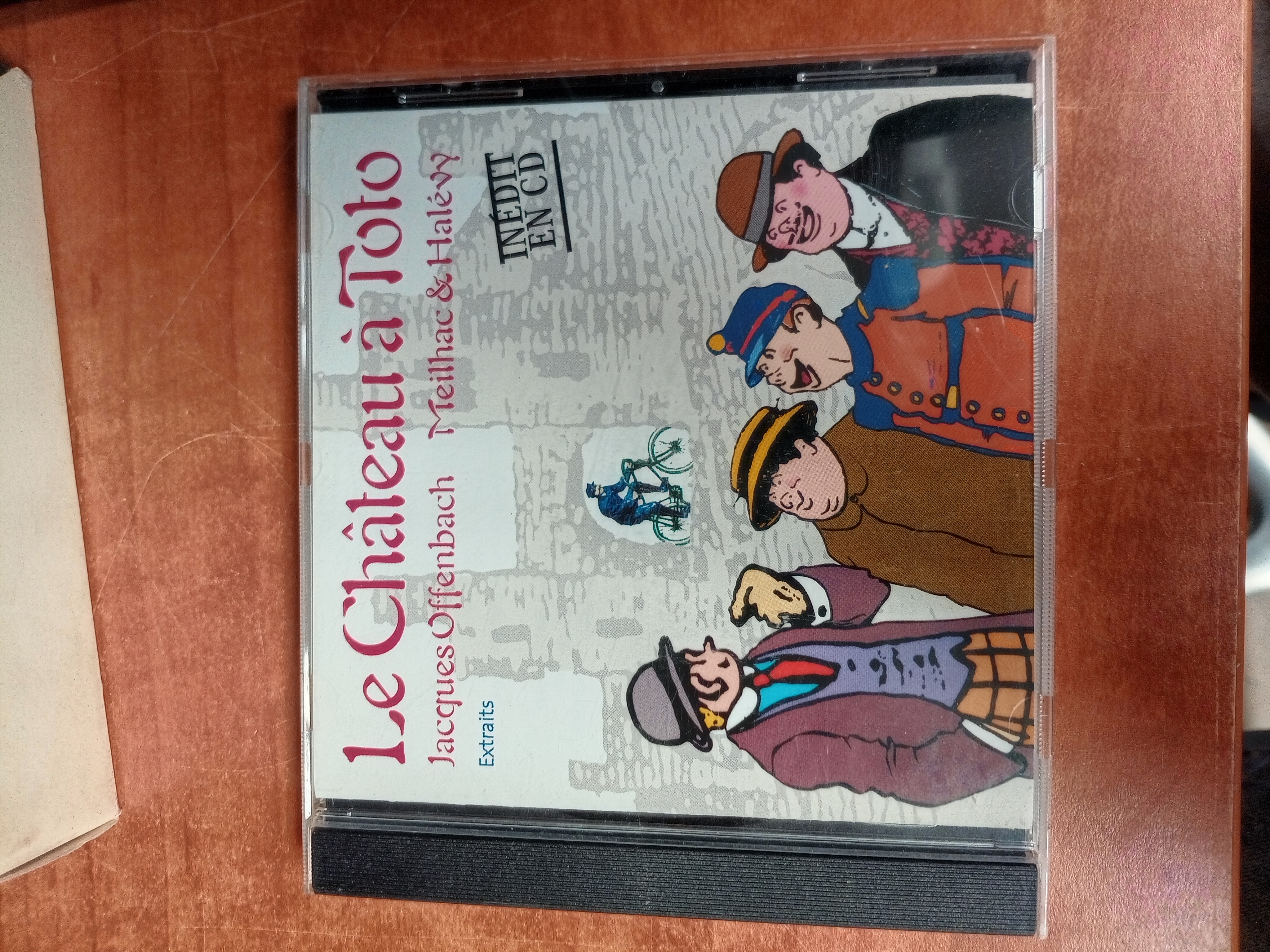 CD audio Le Château à Toto - Jacques Offenbach