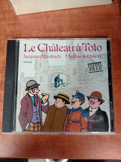 CD audio Le Château à Toto - Jacques Offenbach