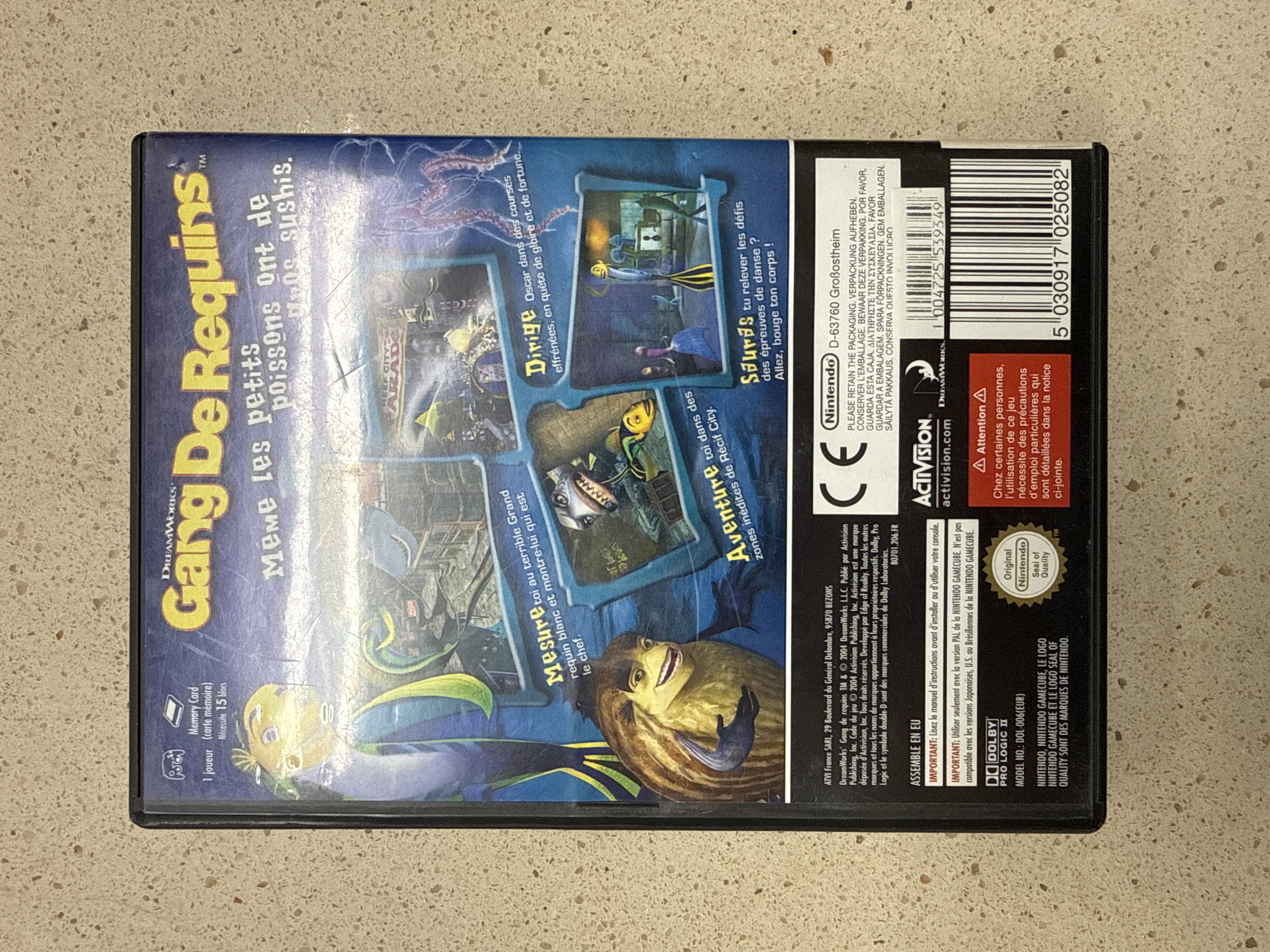 Jeu Nintendo GameCube Gang de Requins PAL — photo 3