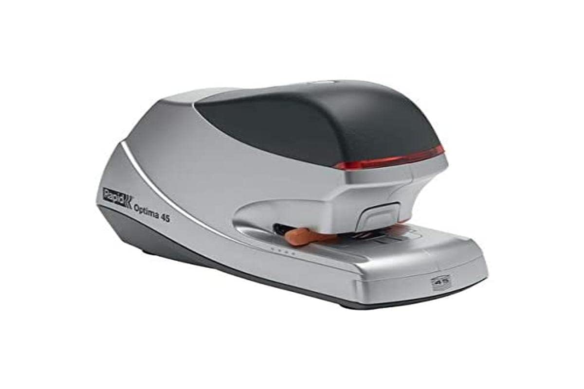 Rexel Agrafeuse Électrique Optima 45, Argent
