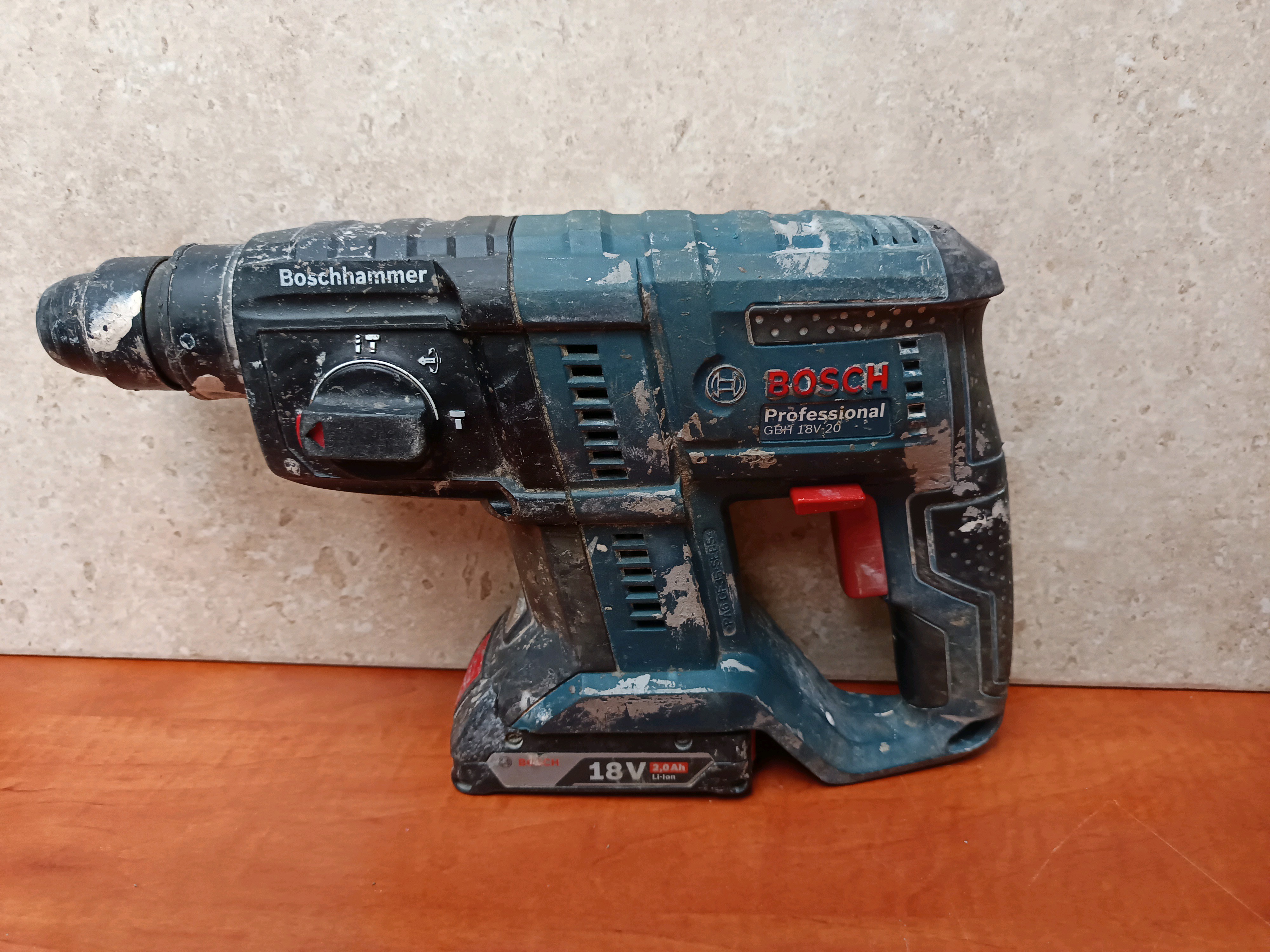 gbh 18v 20 - Bosch Professional perforateur-burineur sans fil SDS Plus 18V — photo 2