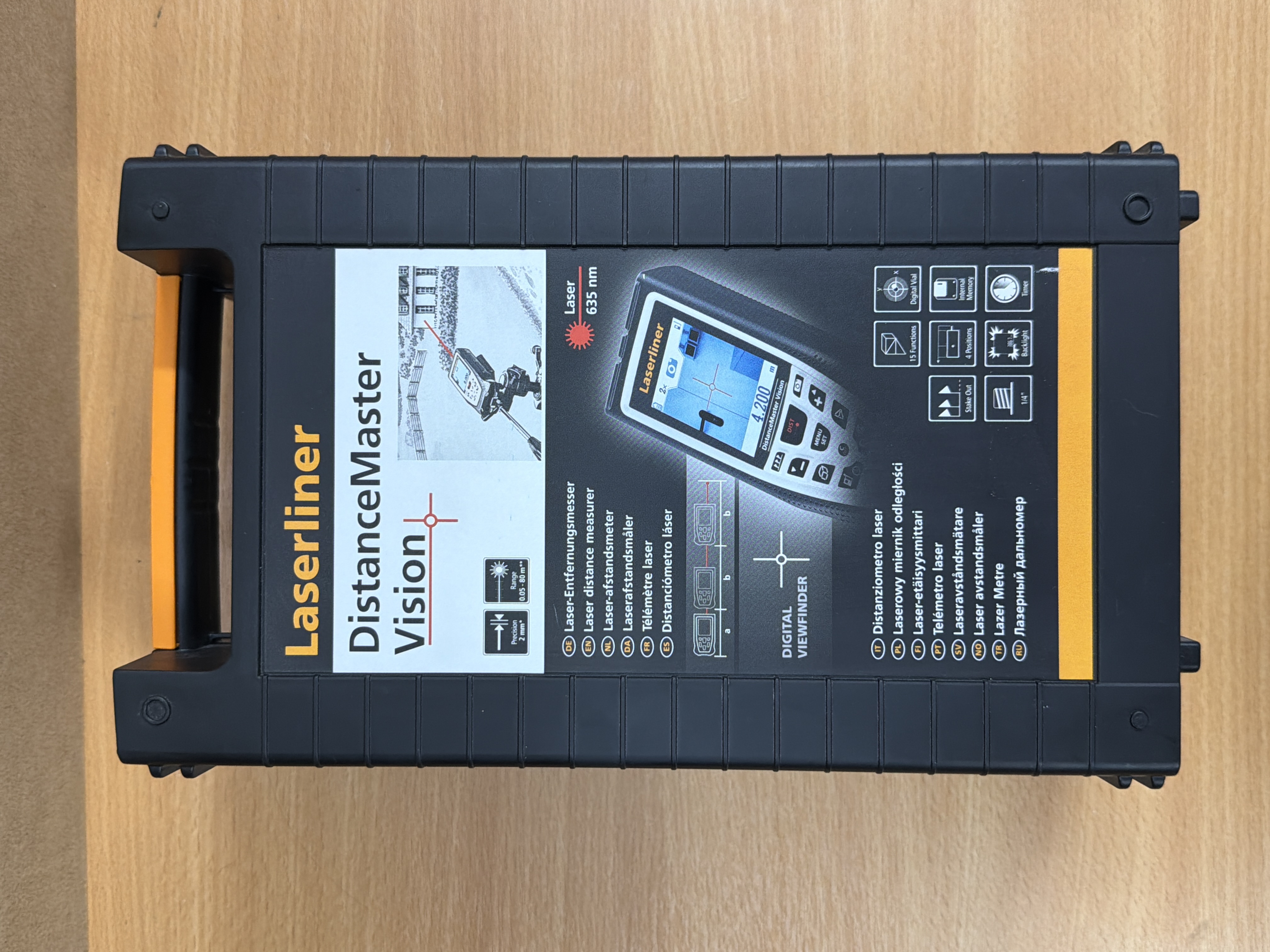 Laserliner DistanceMaster Vision télémètre laser 80 m 080.980A