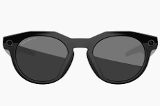 Lunettes connectées IA Meta Oakley HSTN noires Transitions Amethyst neuves — photo 2