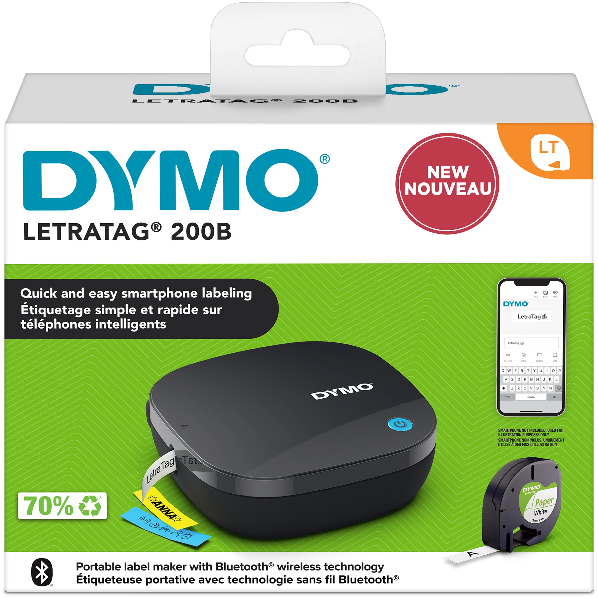Étiqueteuse DYMO LetraTag 200B Bluetooth