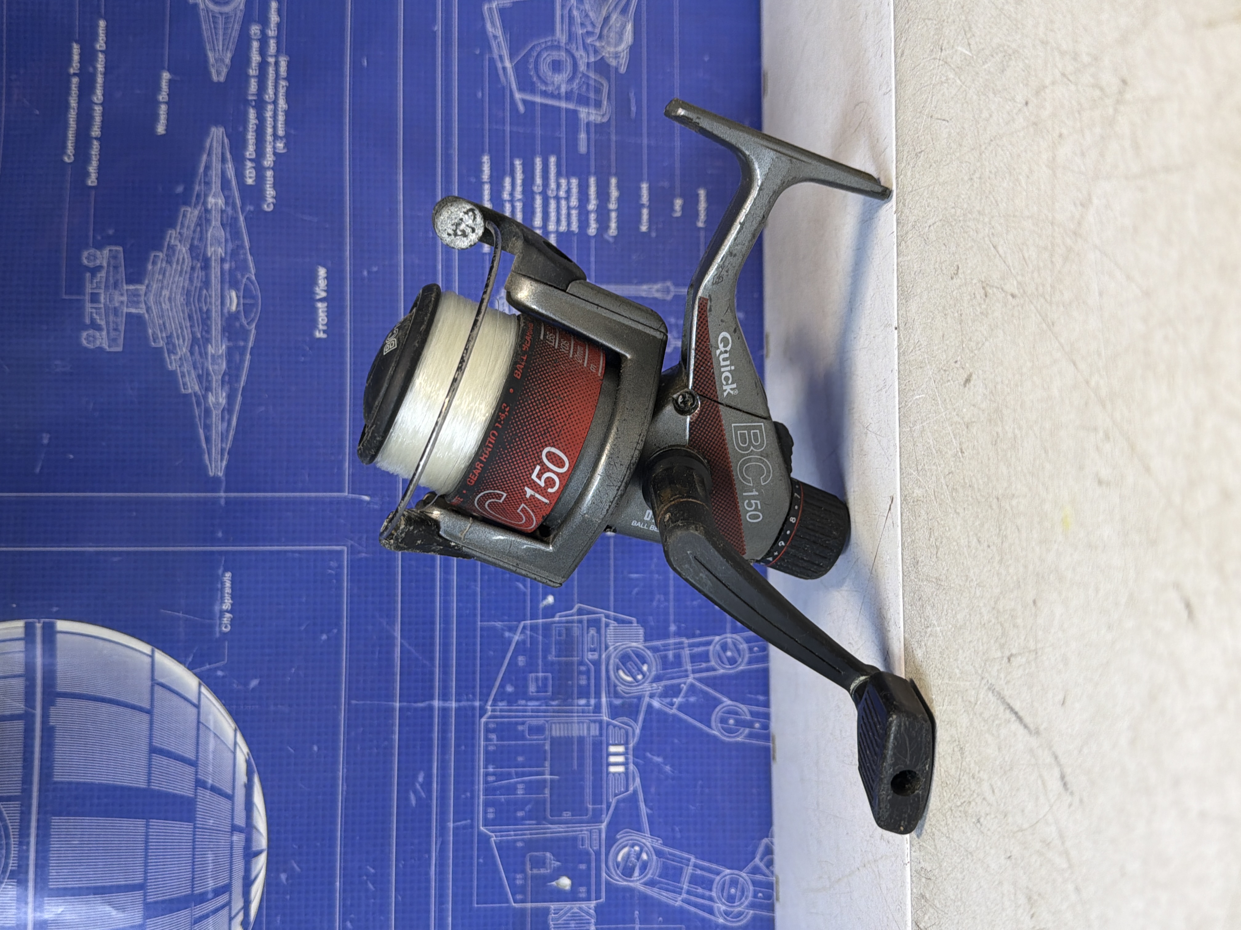 Moulinet de pêche Quick BC150