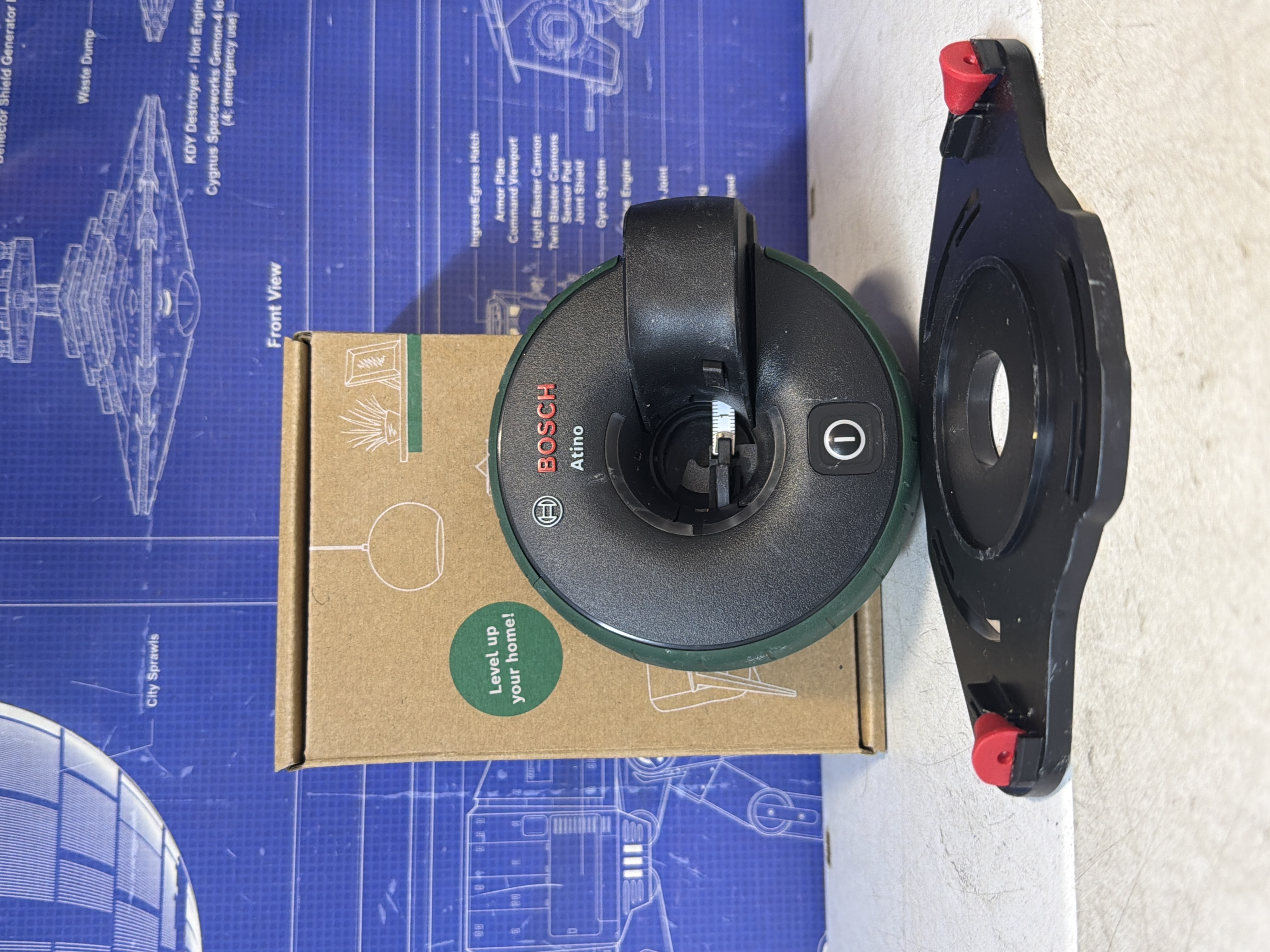 Bosch Atino laser de traçage mural avec support