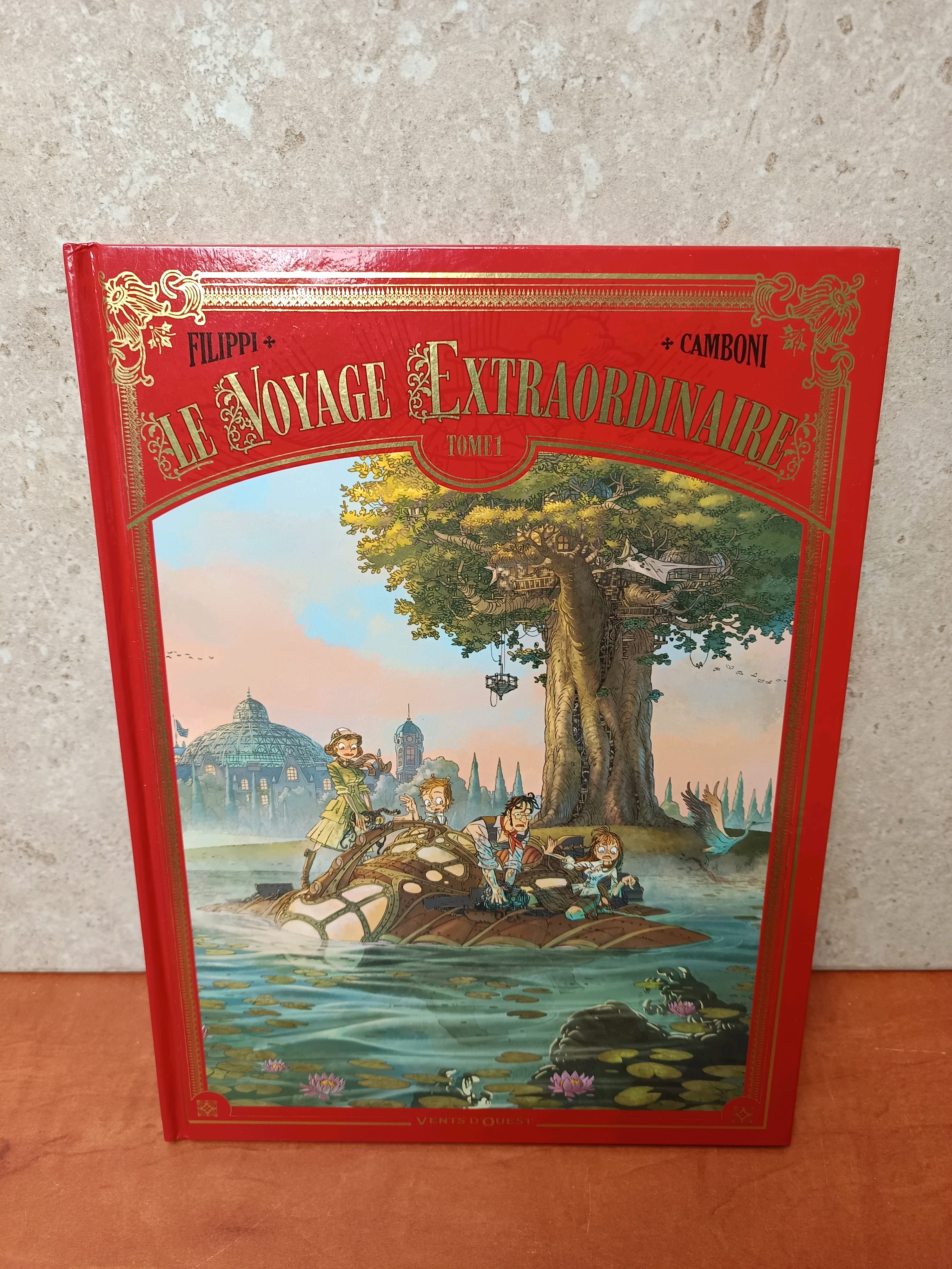 BD Le Voyage Extraordinaire Tome 1 - Filippi / Camboni