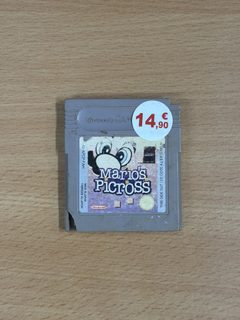 Mario's Picross Nintendo Game Boy sans boîte