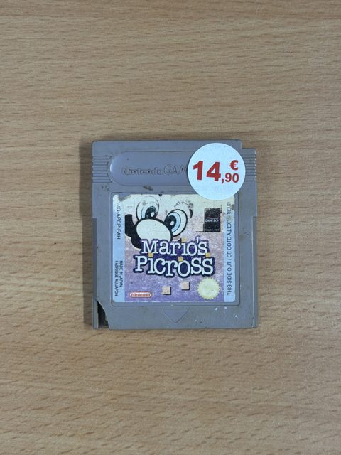Mario's Picross Nintendo Game Boy sans boîte