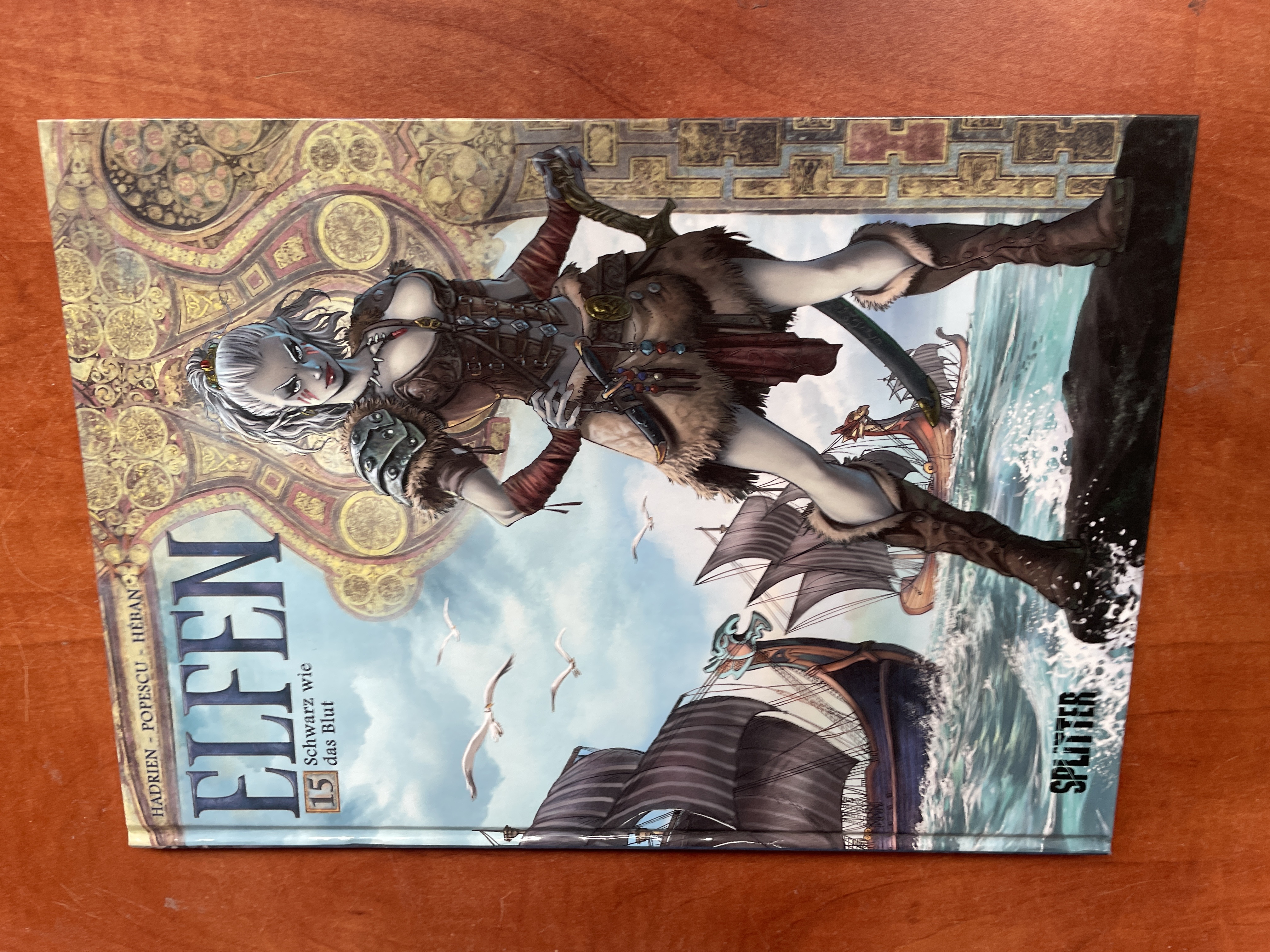 Elfen Band 15 Schwarz wie das Blut BD reliée allemande